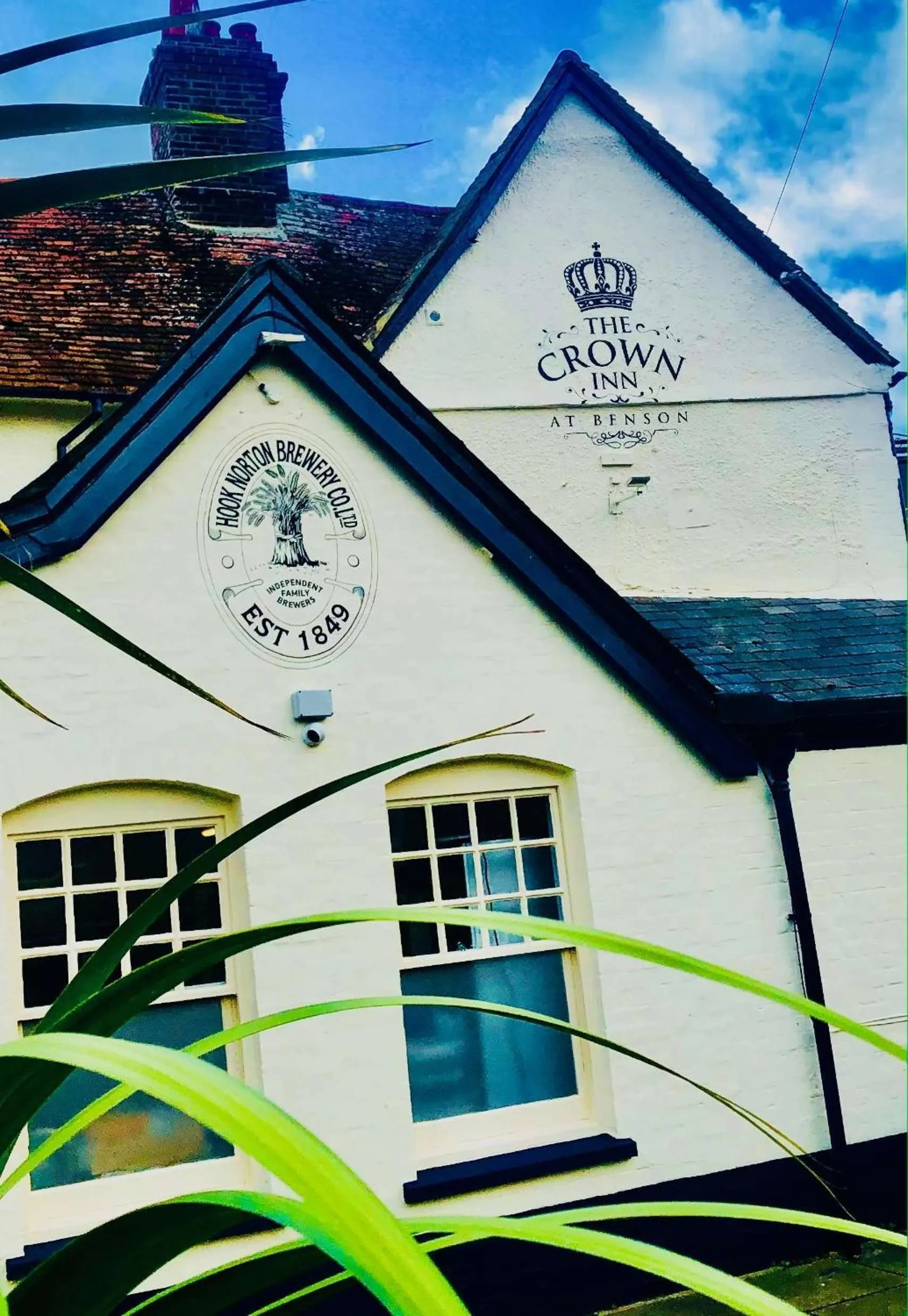 Property building in The Crown Inn at Benson