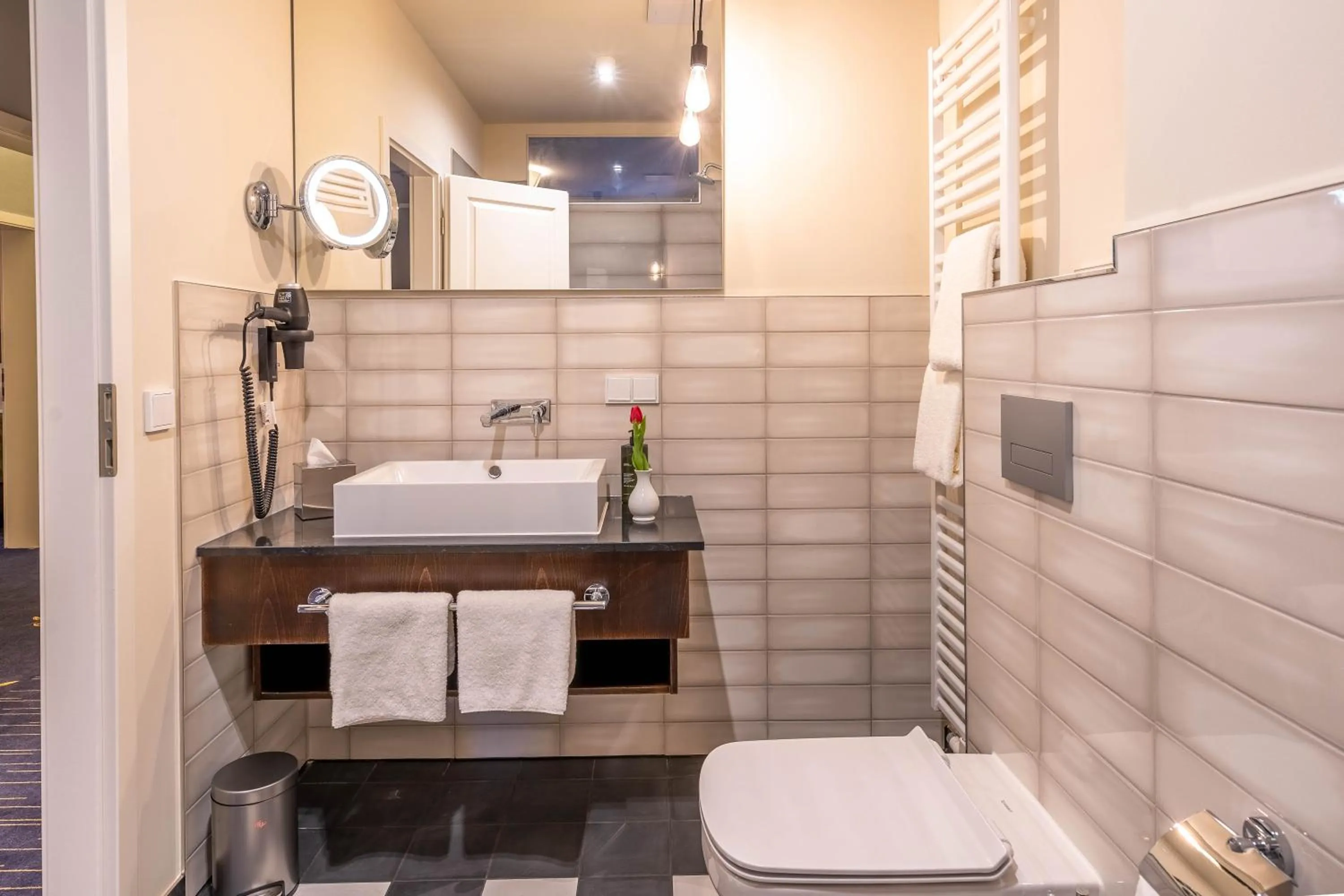 Bathroom in QUARTIER 5 Hotel & Restaurant, Sächsische Schweiz