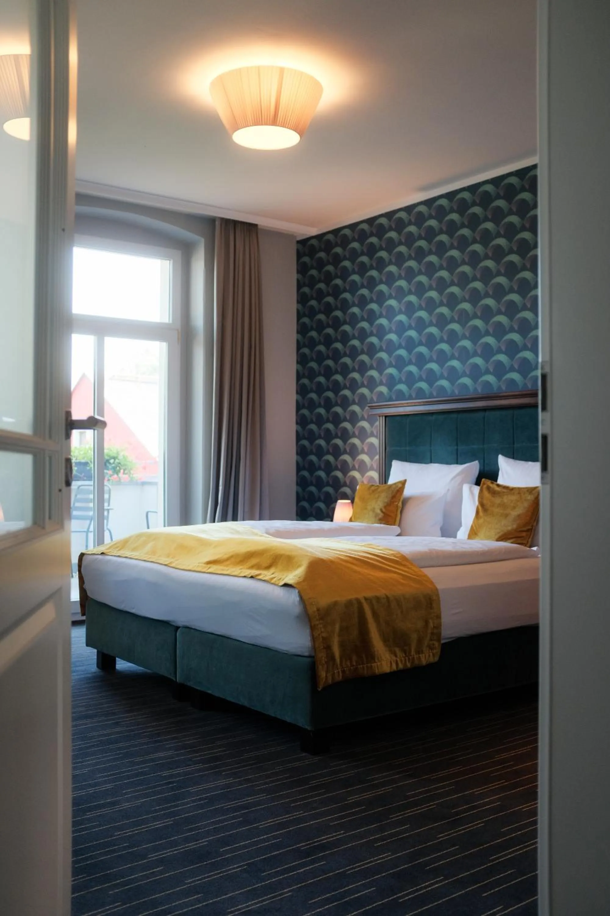 Bedroom, Bed in QUARTIER 5 Hotel & Restaurant, Sächsische Schweiz