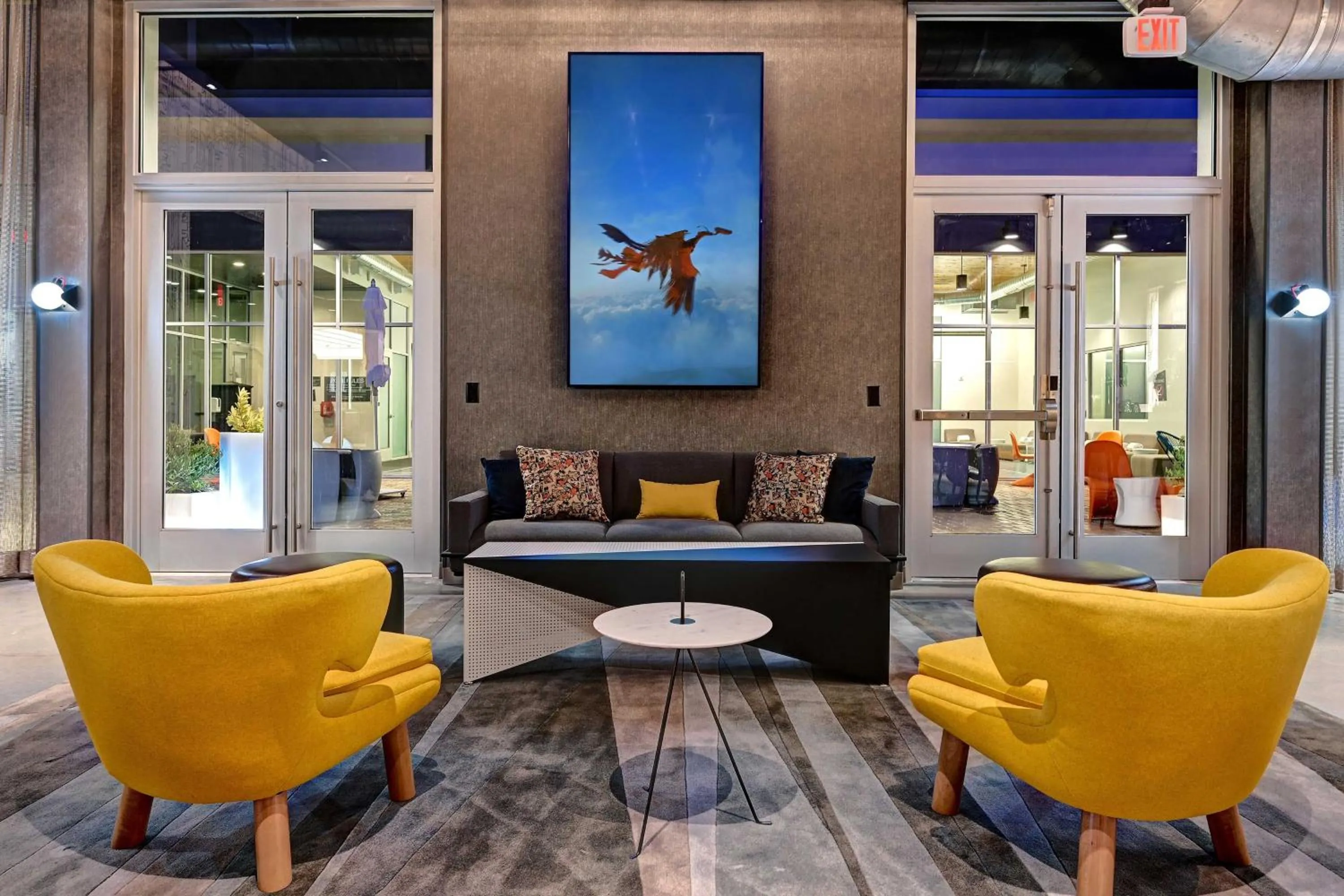 Lounge or bar in Aloft Mooresville