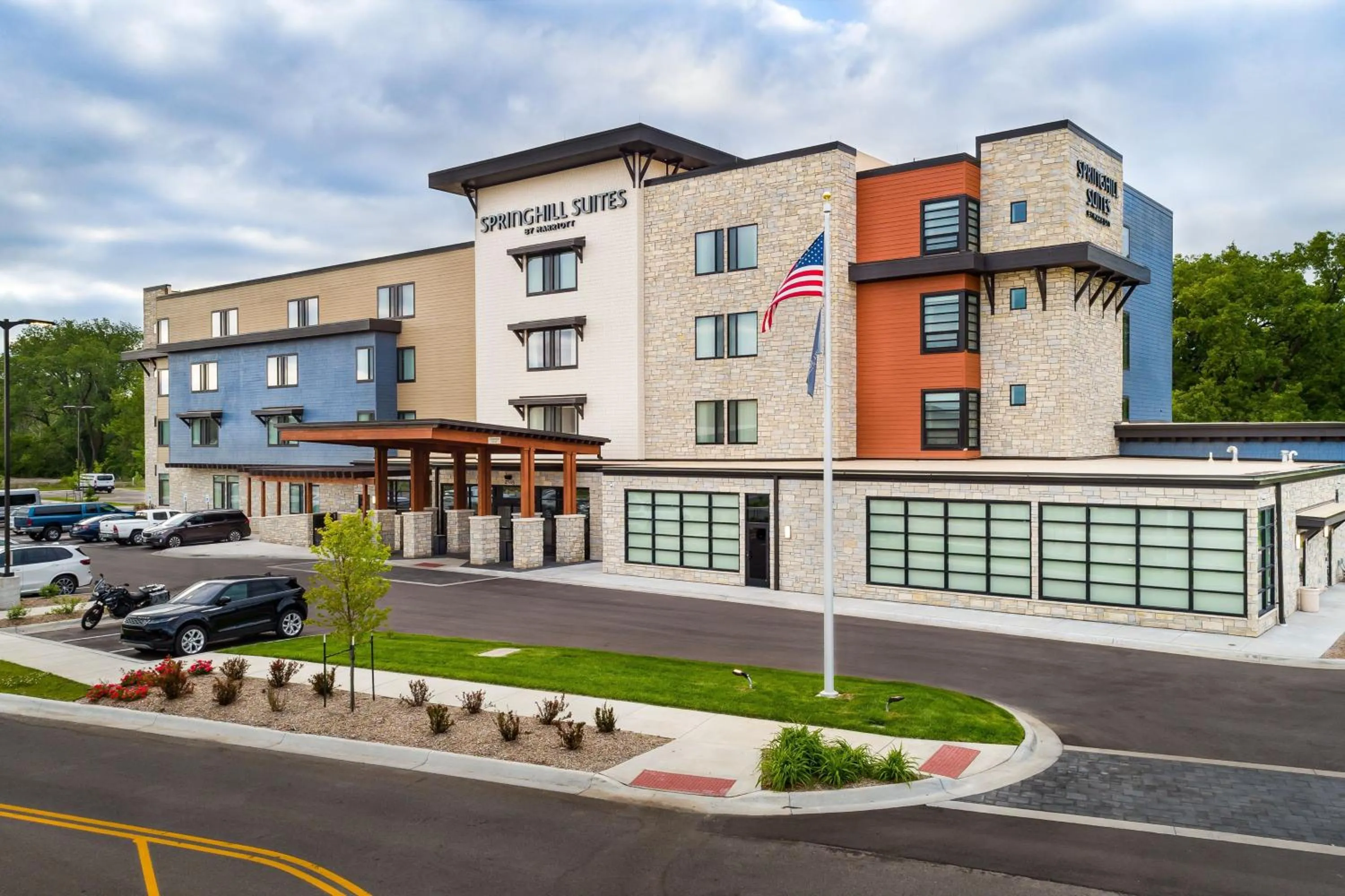 Property building in SpringHill Suites by Marriott Topeka Southwest