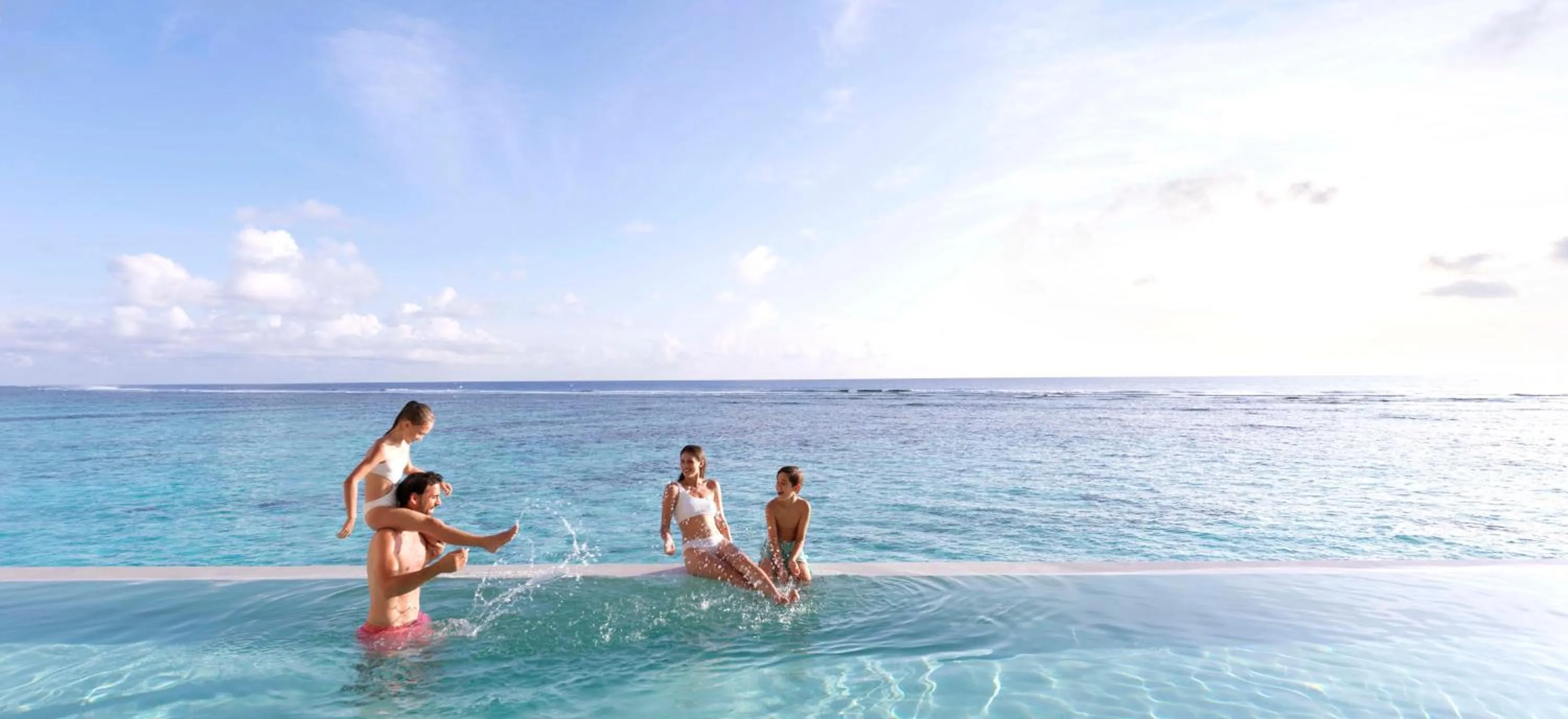 Pool view in The Ritz-Carlton Maldives, Fari Islands