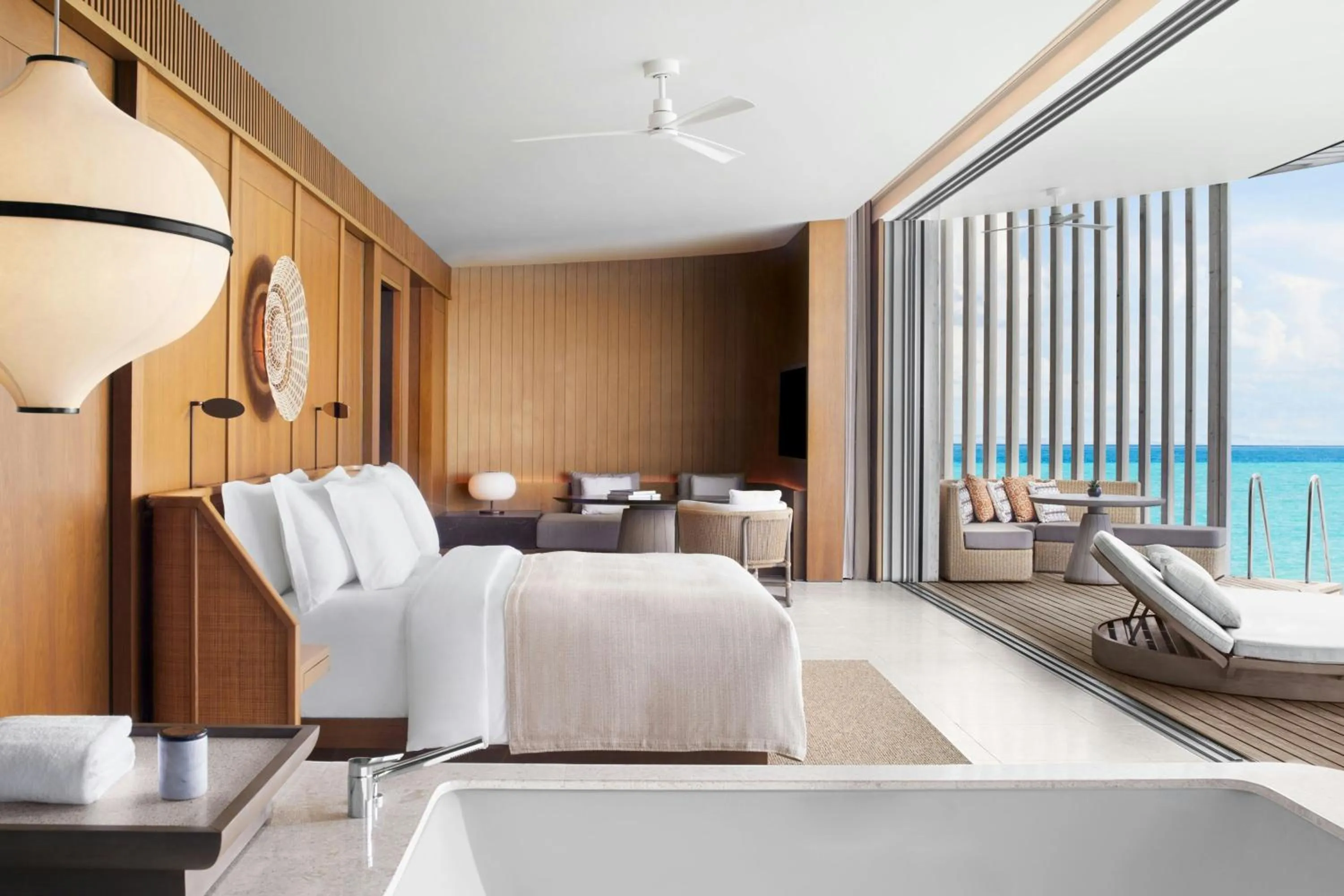 Swimming pool in The Ritz-Carlton Maldives, Fari Islands