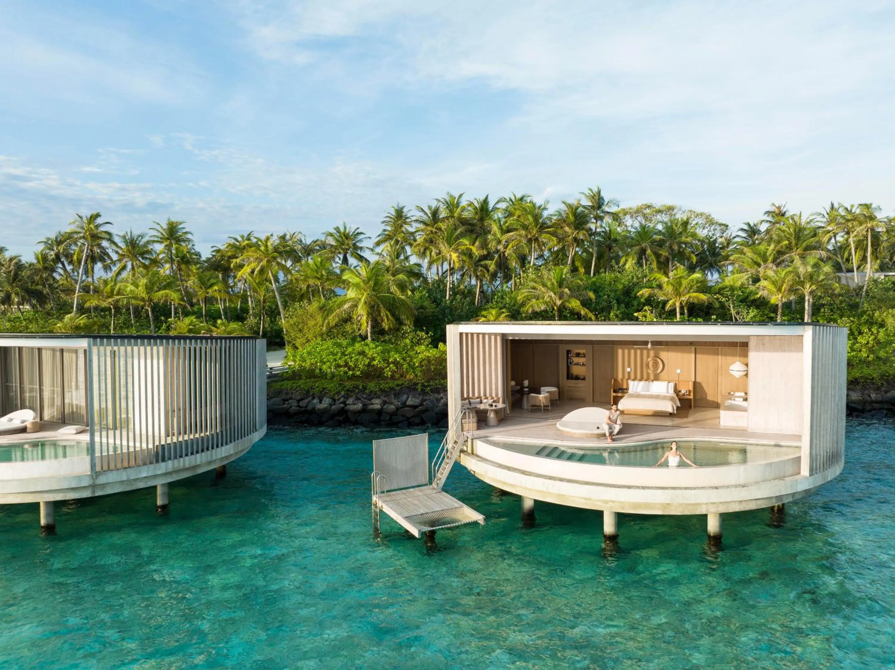 Swimming pool in The Ritz-Carlton Maldives, Fari Islands