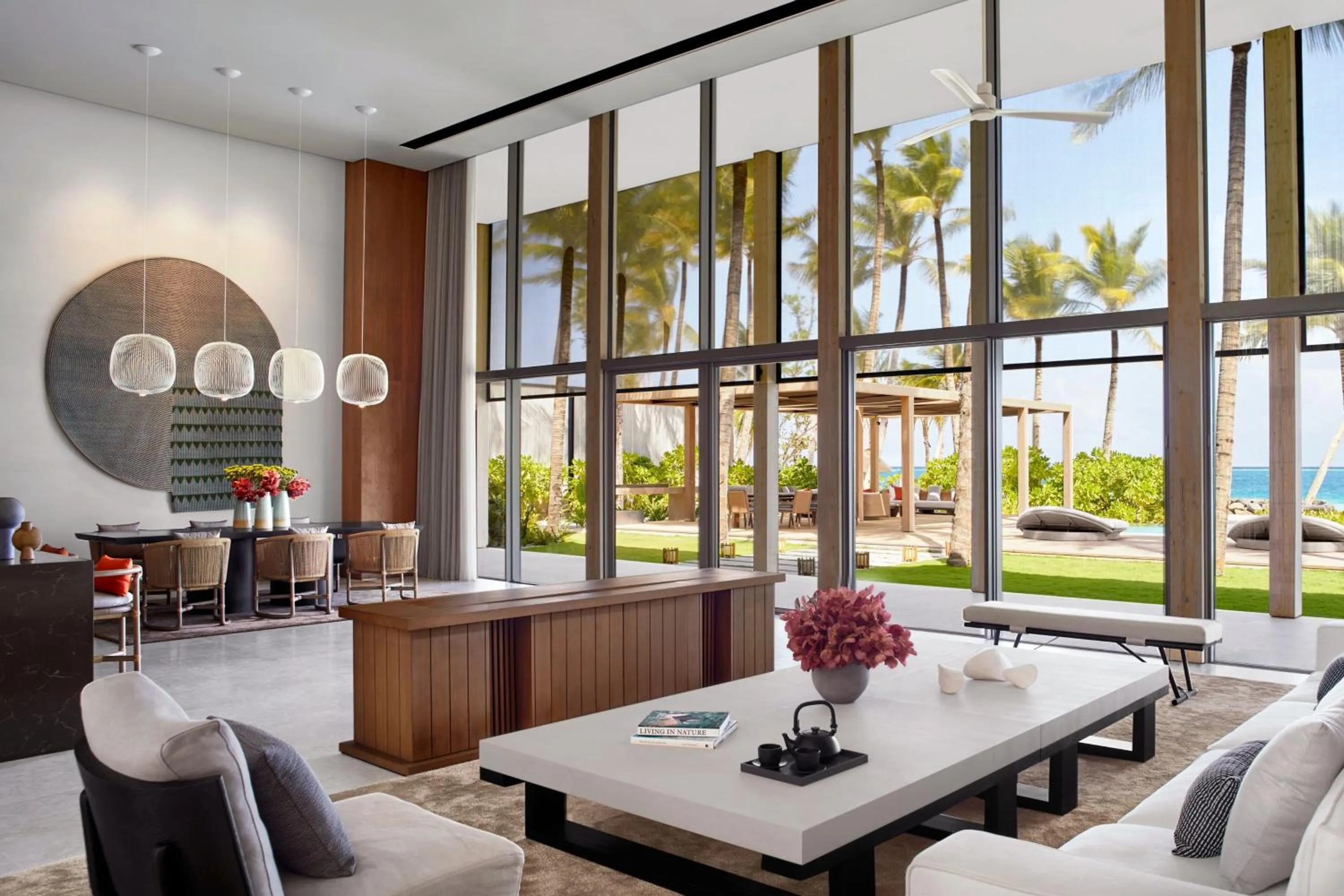 Living room in The Ritz-Carlton Maldives, Fari Islands