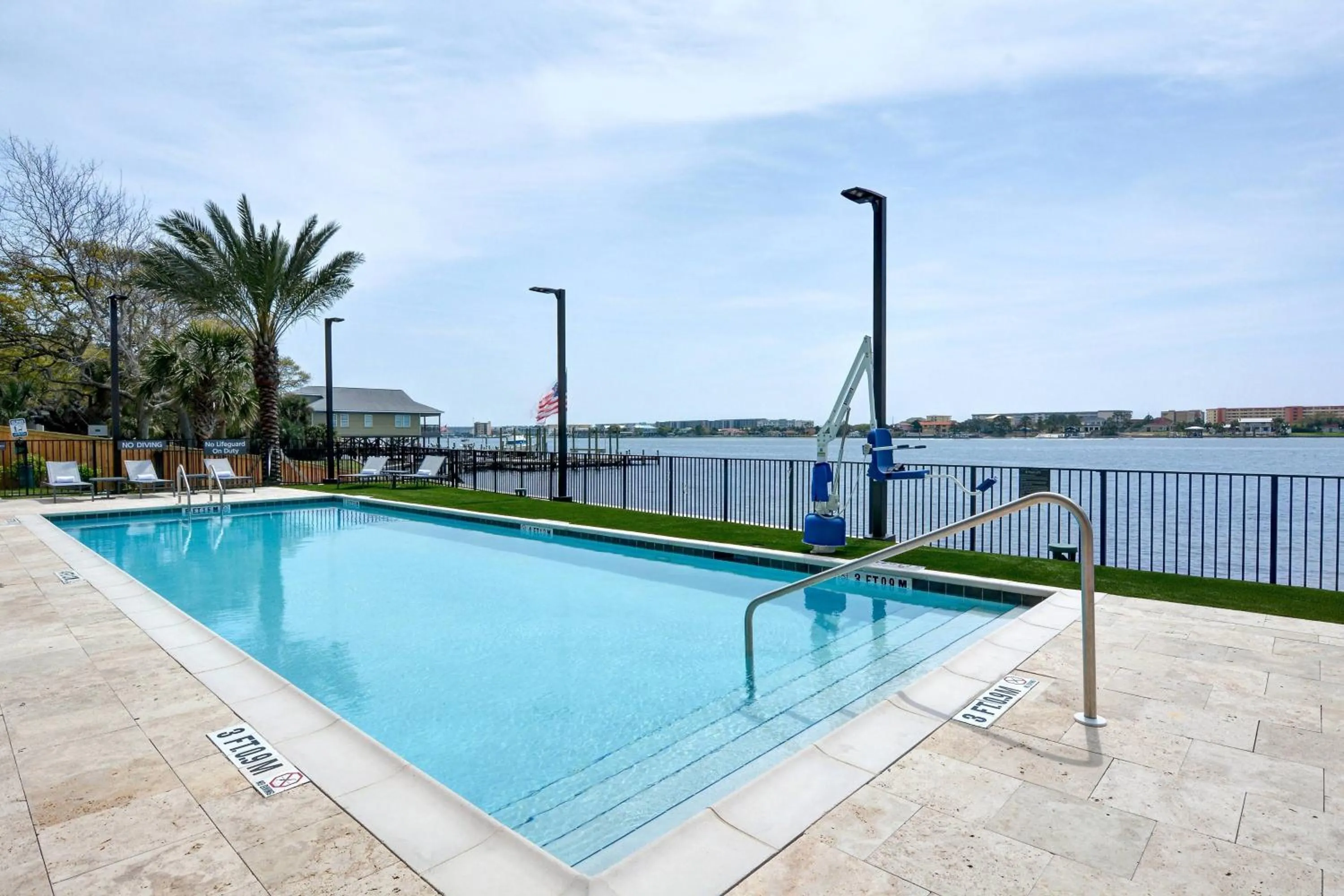Swimming pool in Residence Inn by Marriott Fort Walton Beach