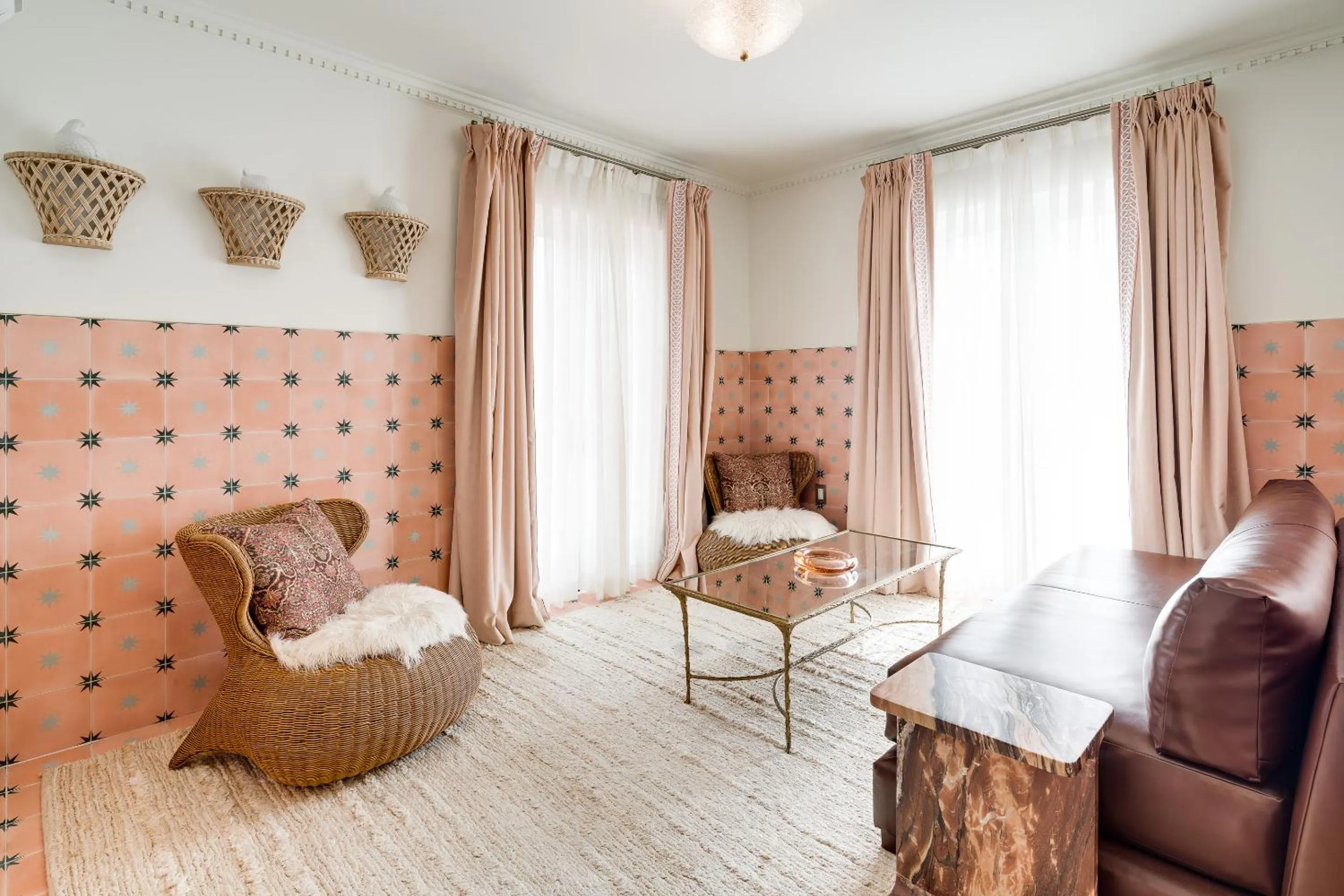 Living room in Esme Miami Beach