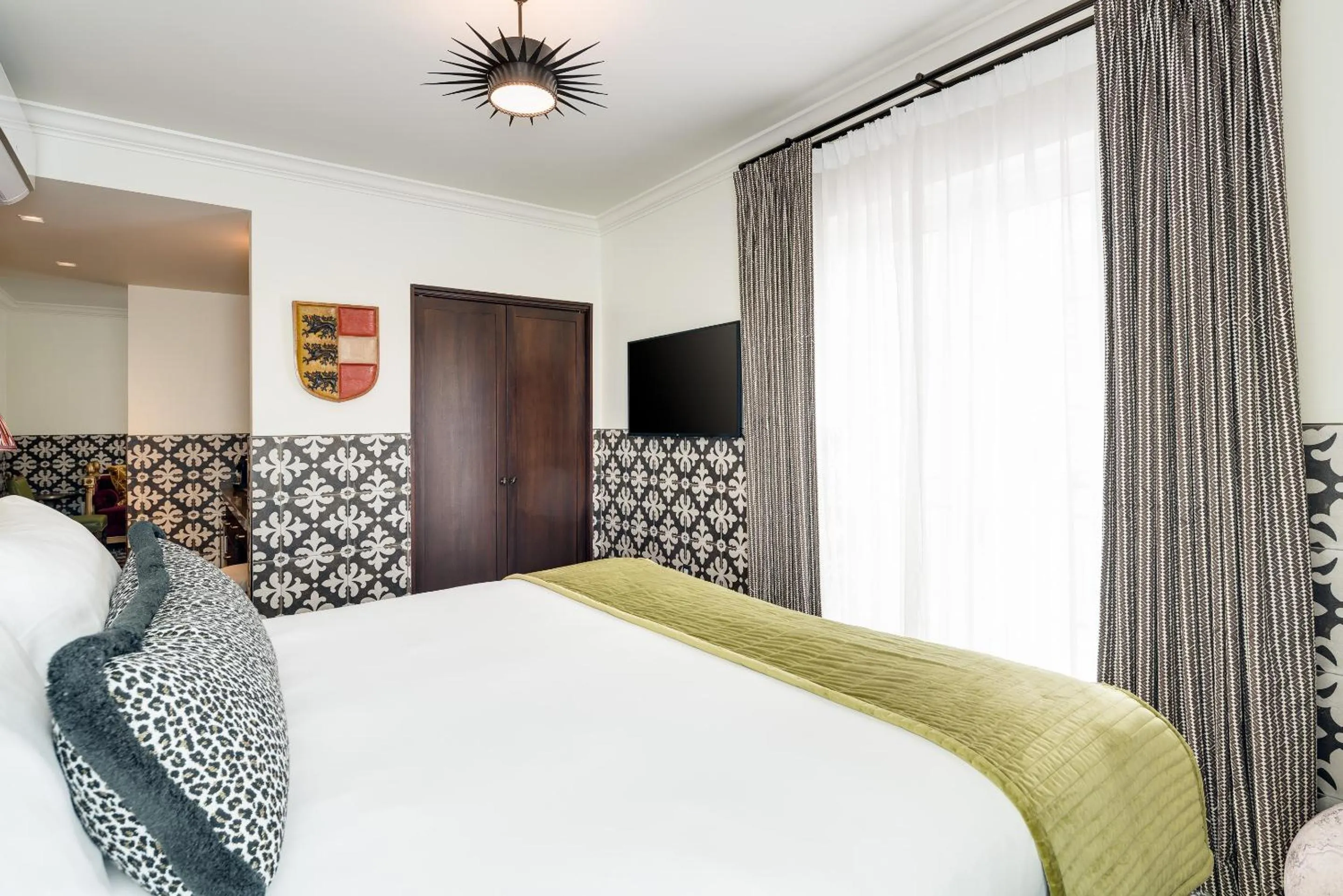 Bed in Esme Miami Beach