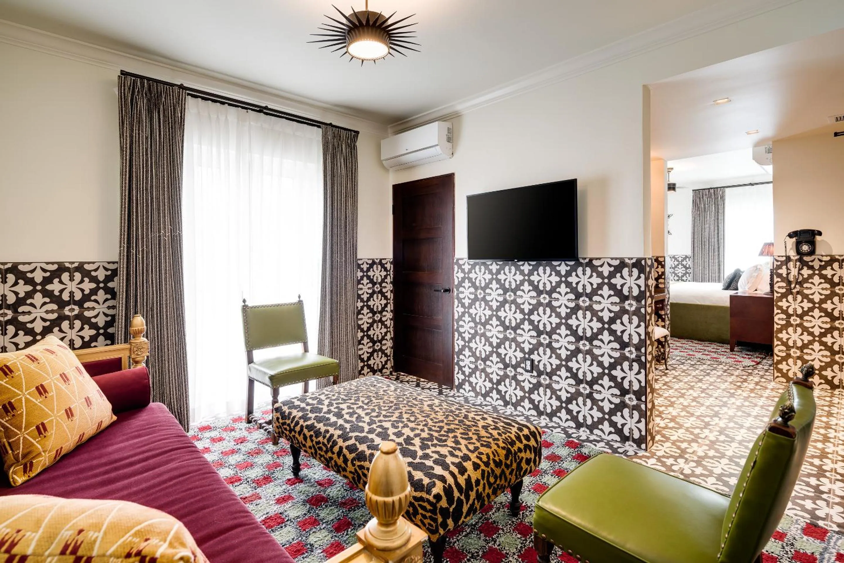 Living room in Esme Miami Beach