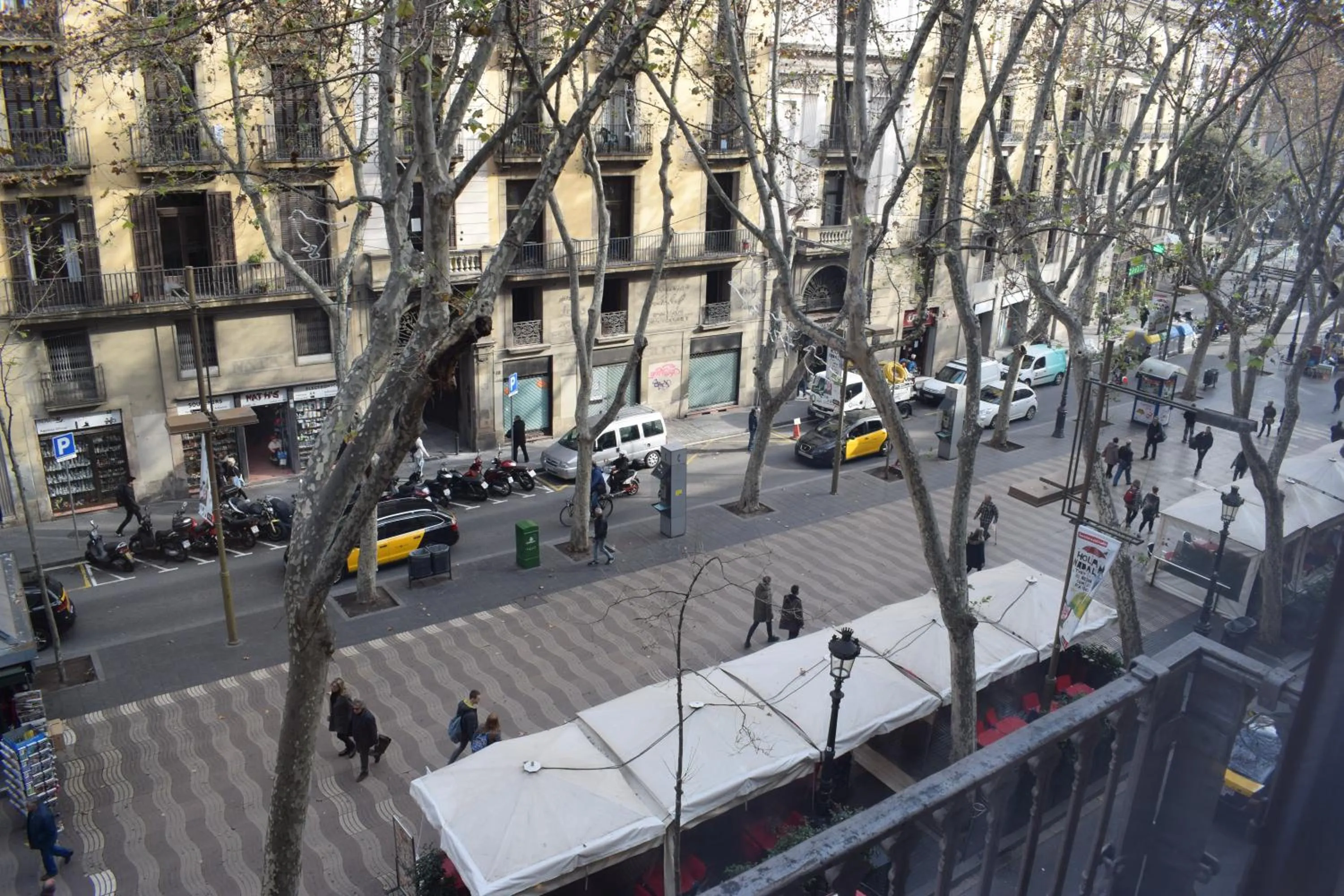 Landmark view in Hostal MiMi Las Ramblas