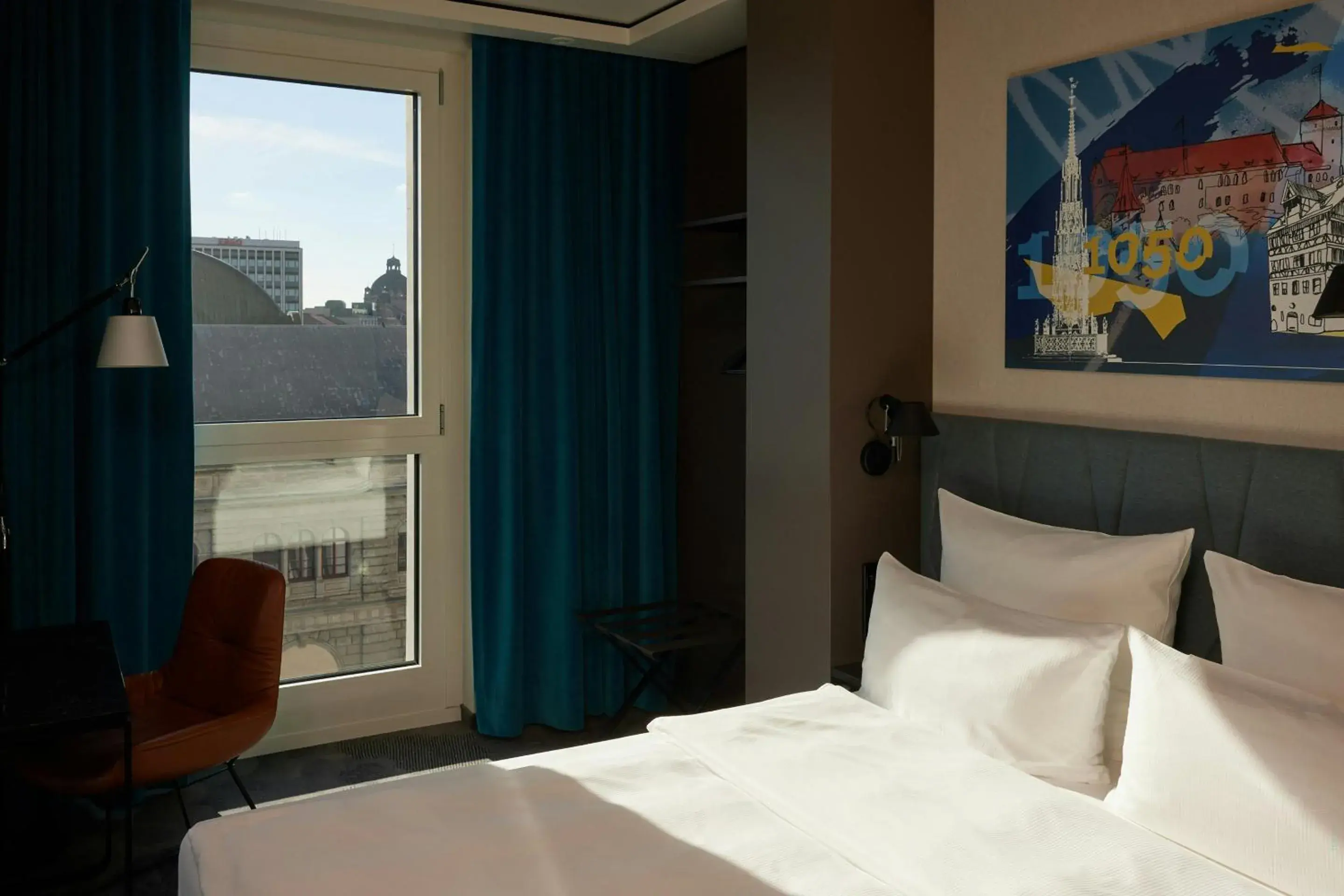 Single Room - single occupancy in The Cloud One Nürnberg, by the Motel One Group Single Room - single occupancy in The Cloud One Nürnberg, by the Motel One Group