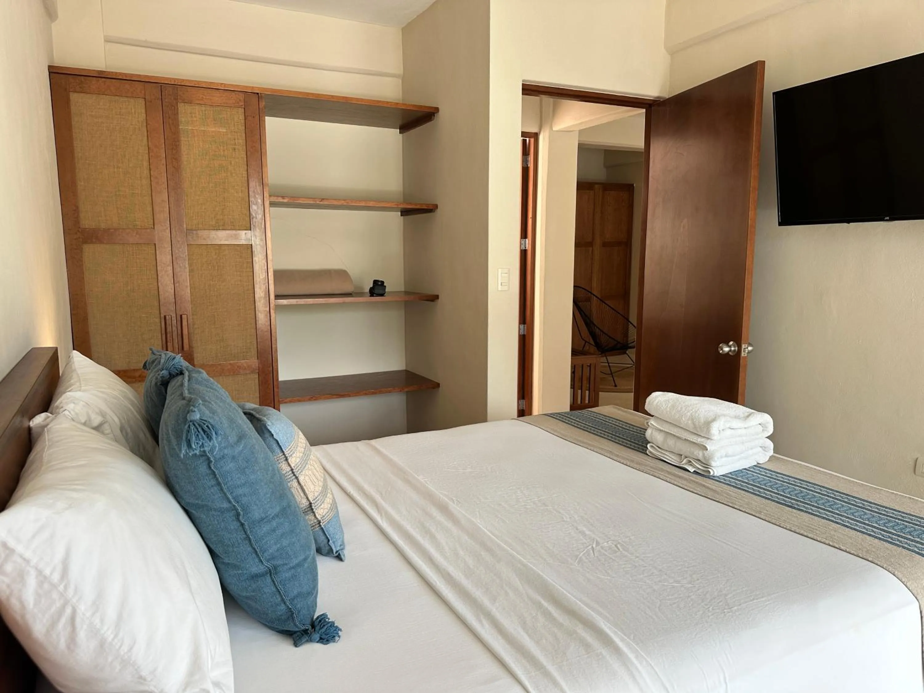 Photo of the whole room, Bed in Noah Beach Hotel & Suites