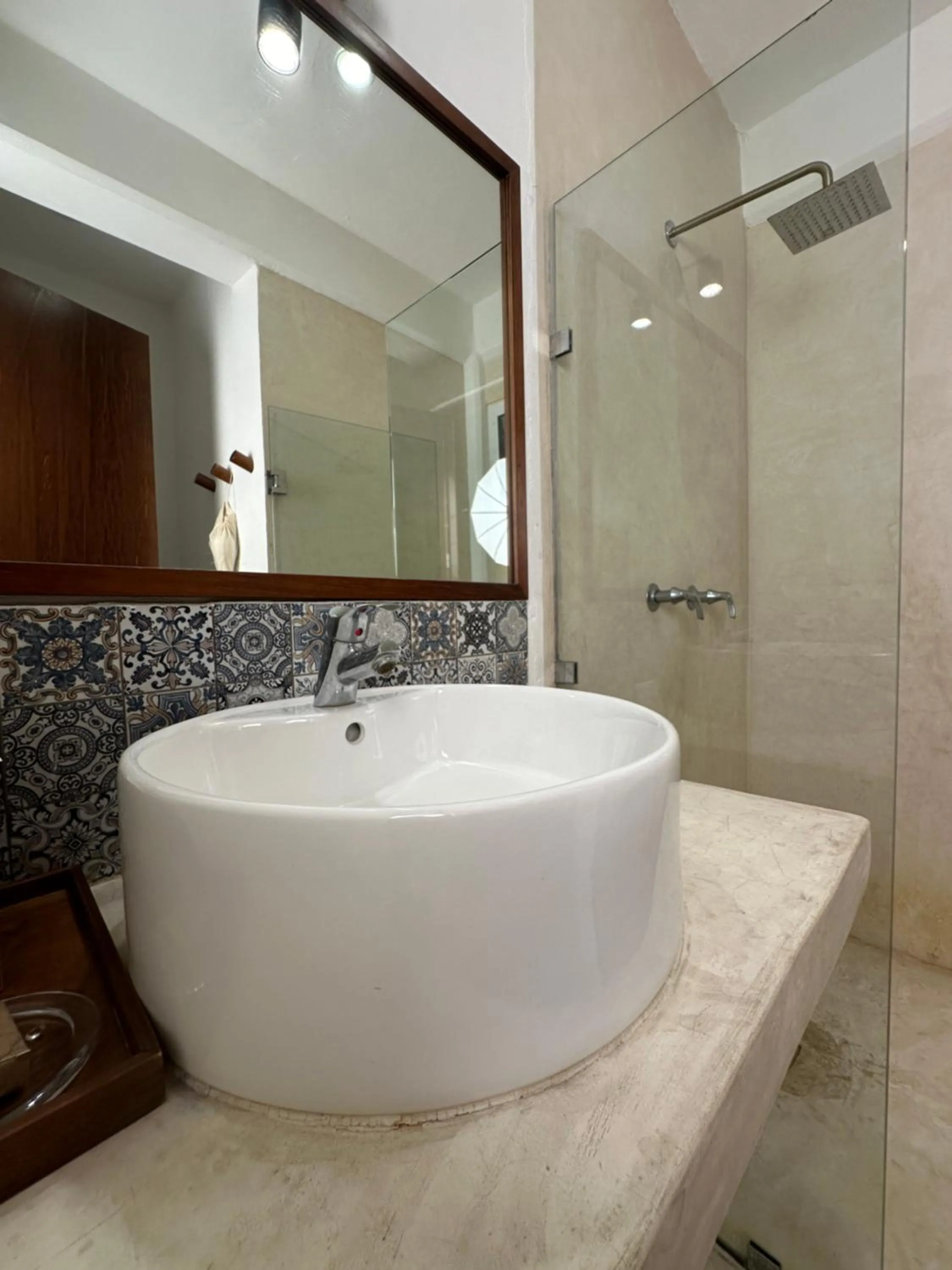 Bathroom in Noah Beach Hotel & Suites