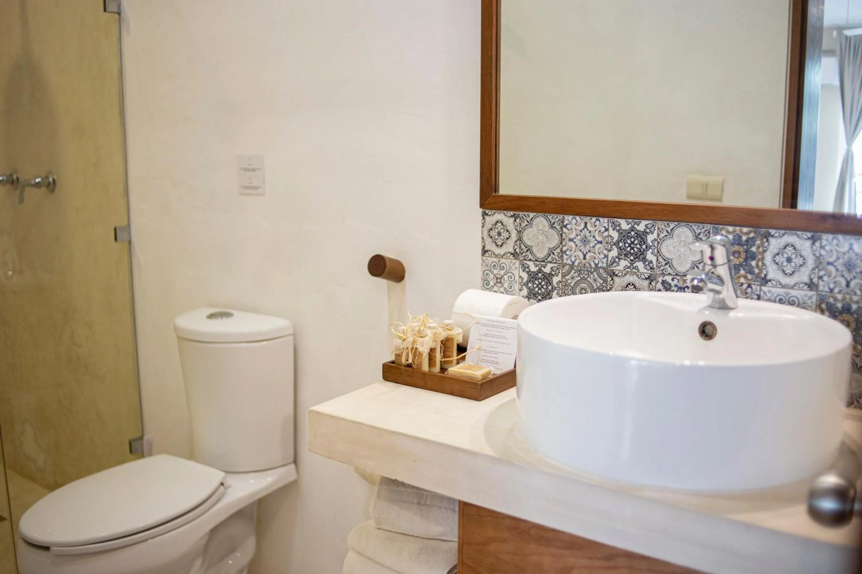 Bathroom in Noah Beach Hotel & Suites