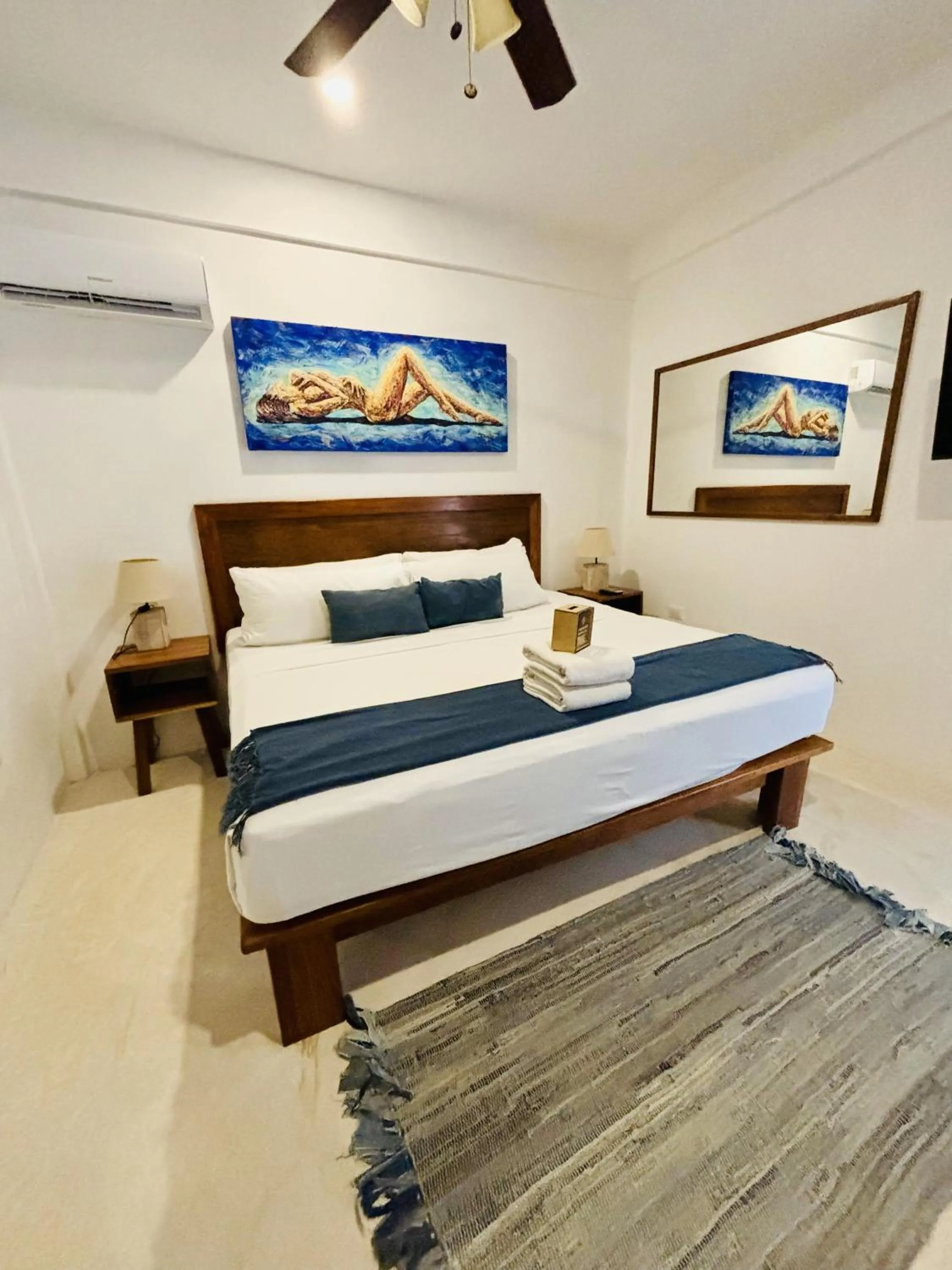 Photo of the whole room, Bed in Noah Beach Hotel & Suites