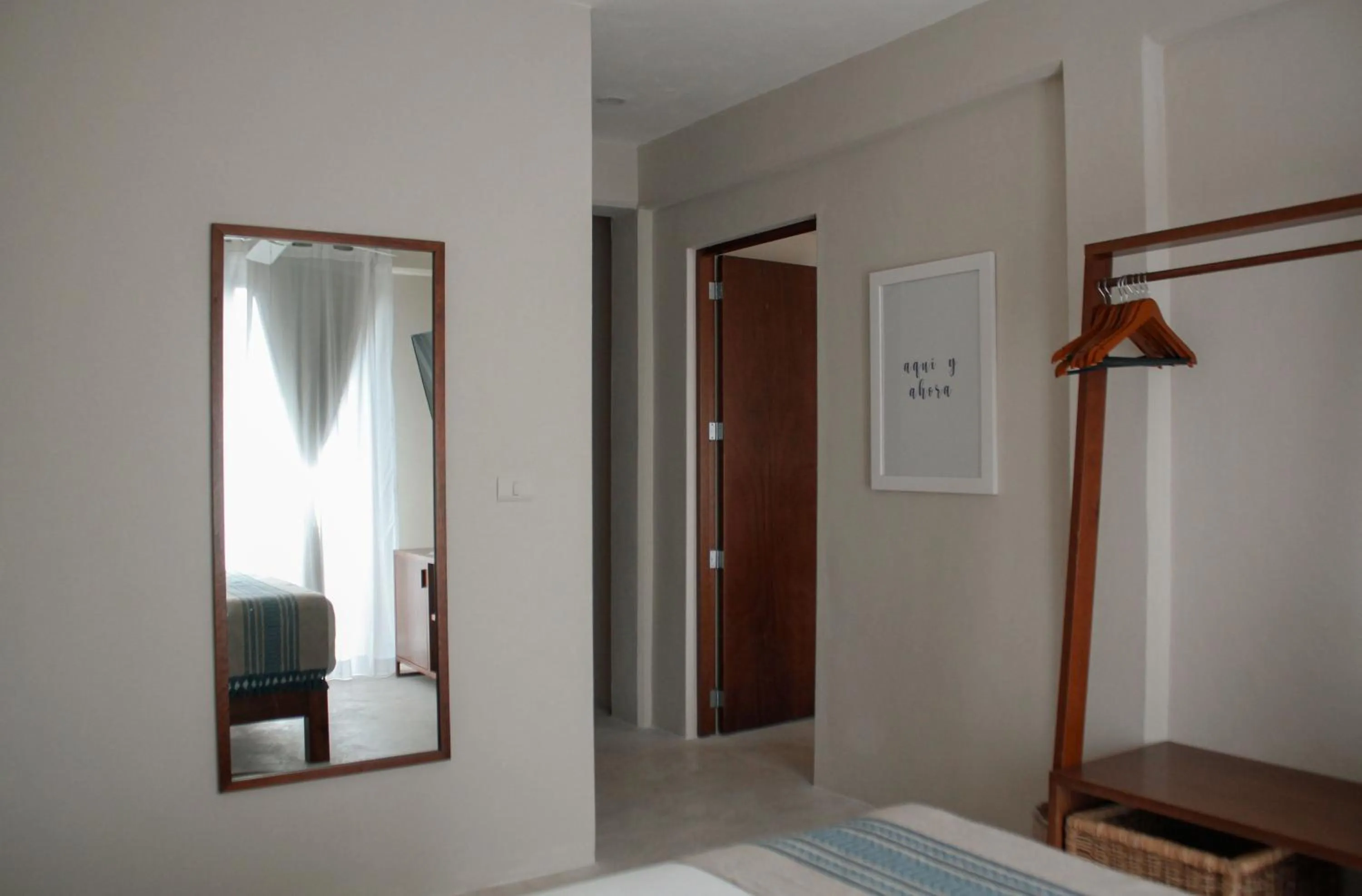 wardrobe, Bed in Noah Beach Hotel & Suites