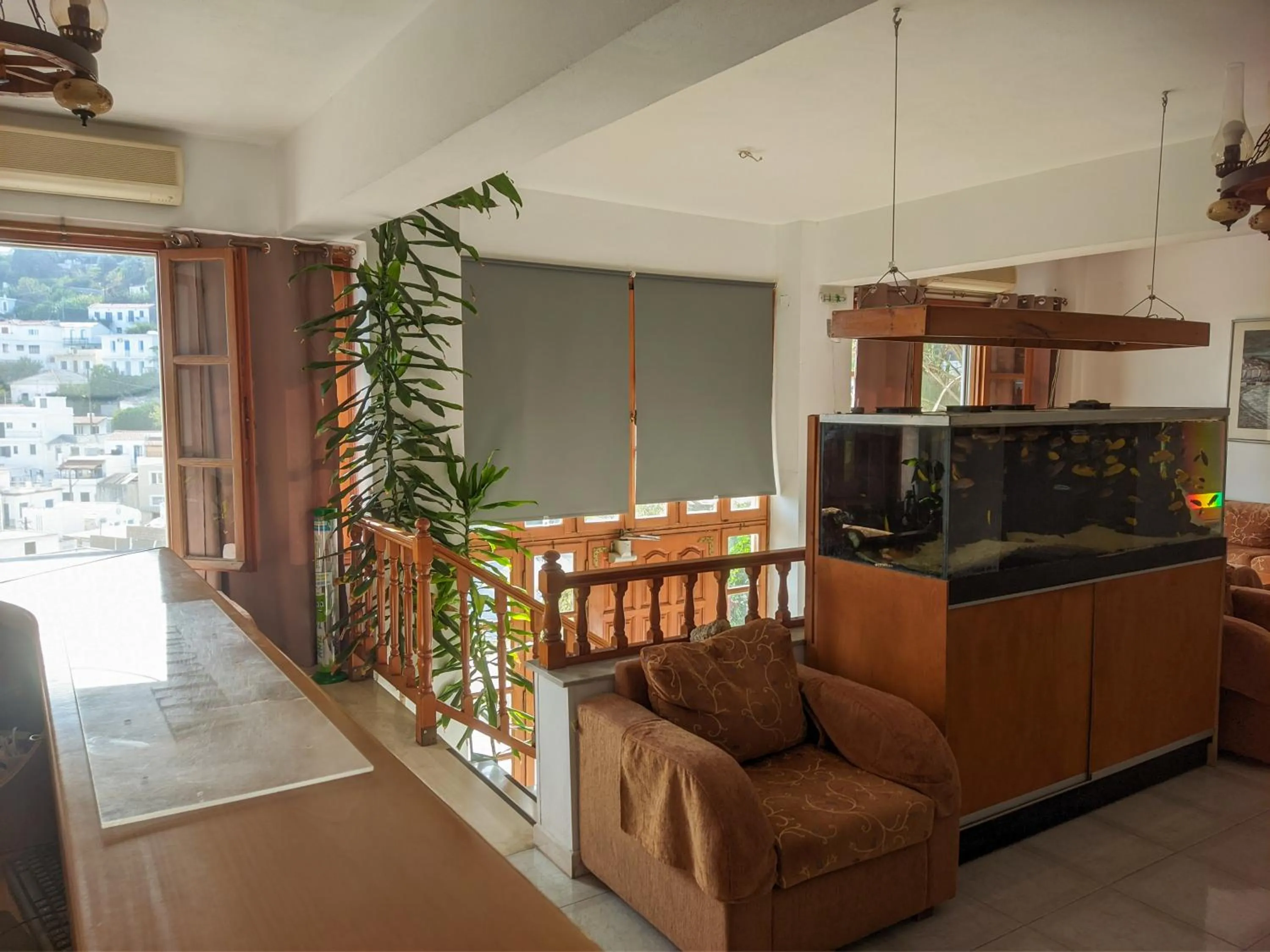 Seating area in Κastro Ηotel