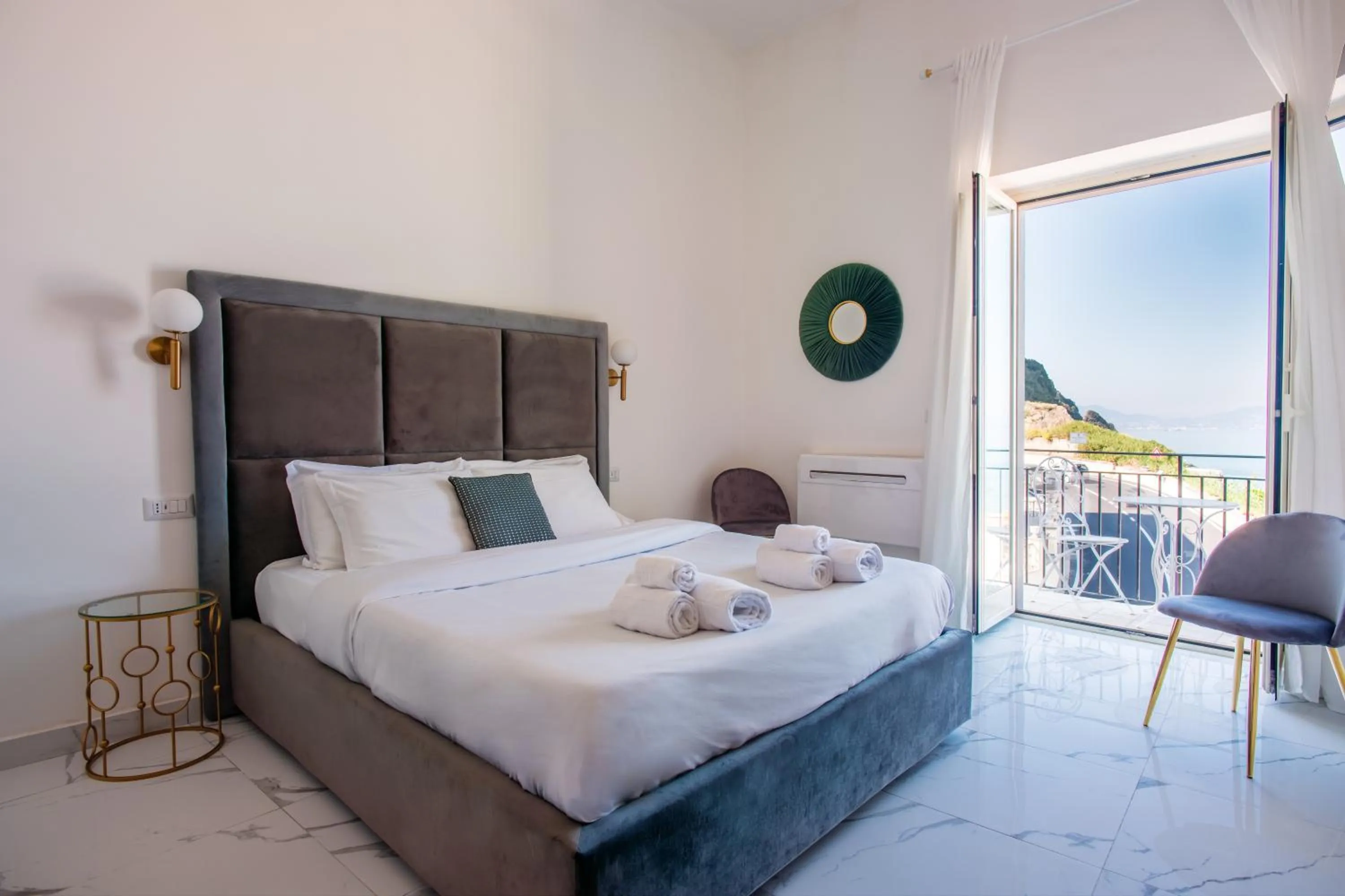 View (from property/room), Bed in Naro Suites and Rooms