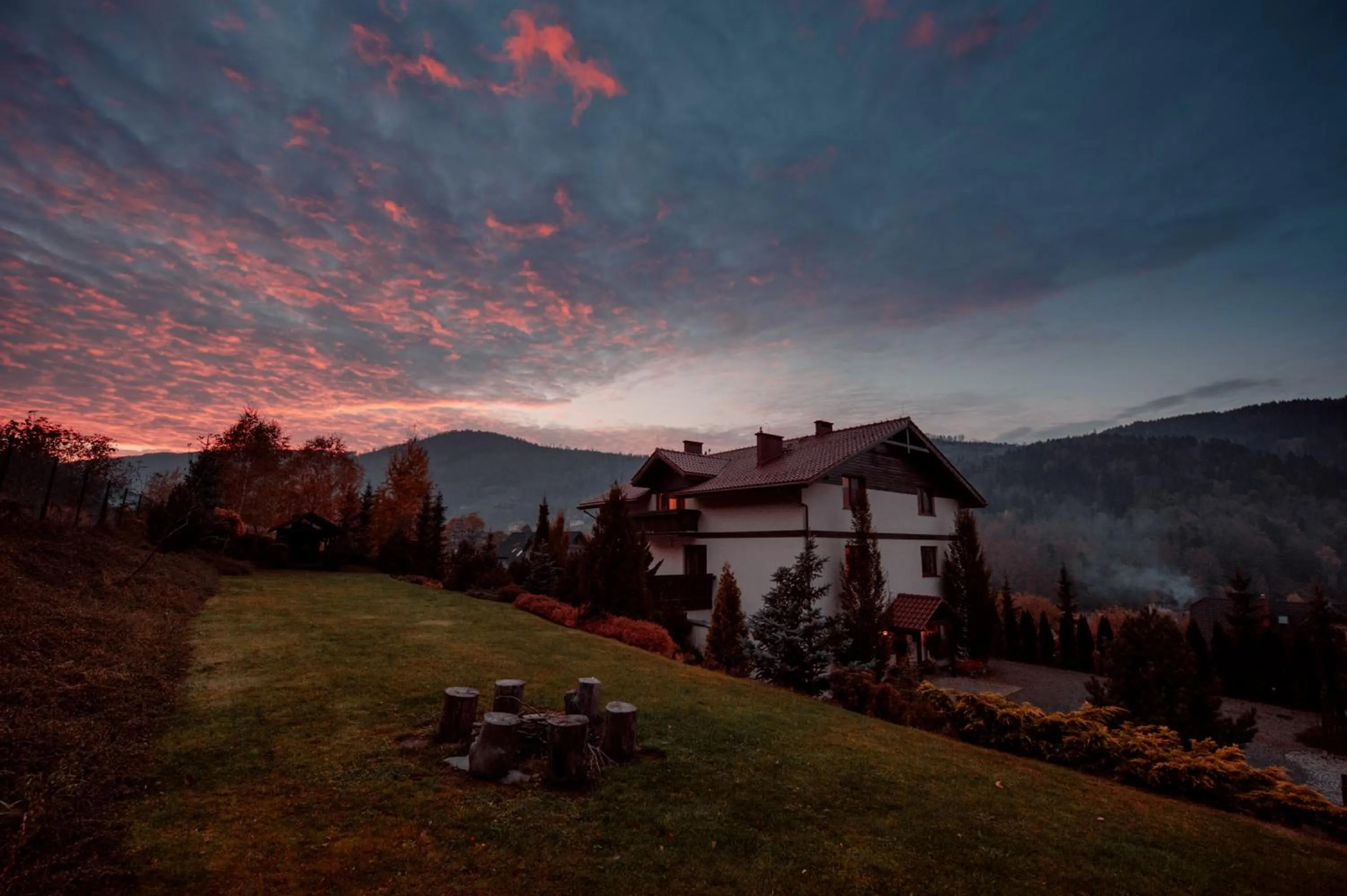 Natural landscape in Przystanek Góry