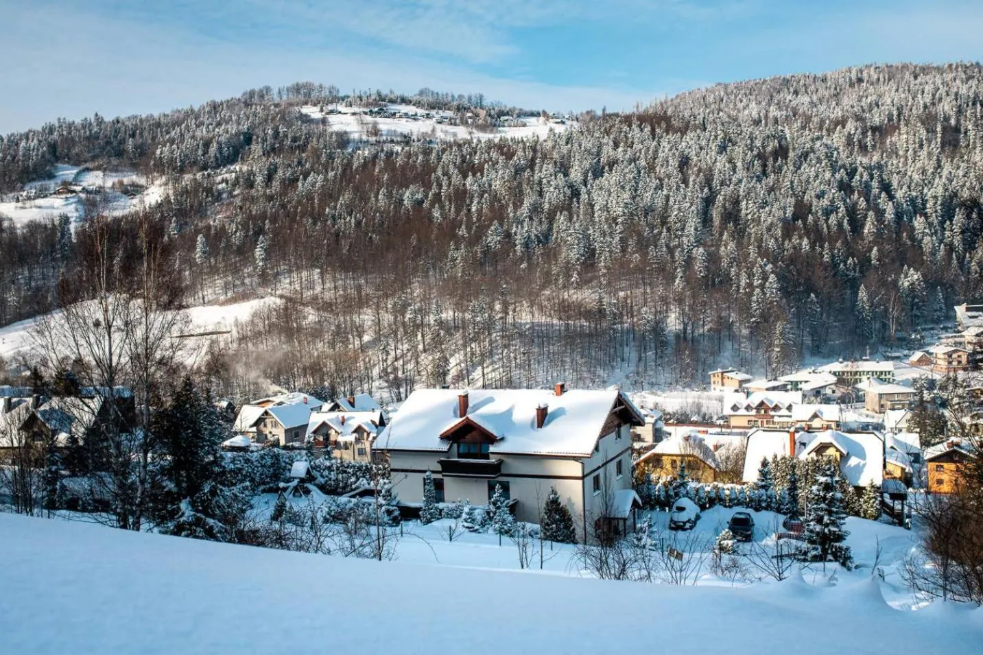 Winter in Przystanek Góry