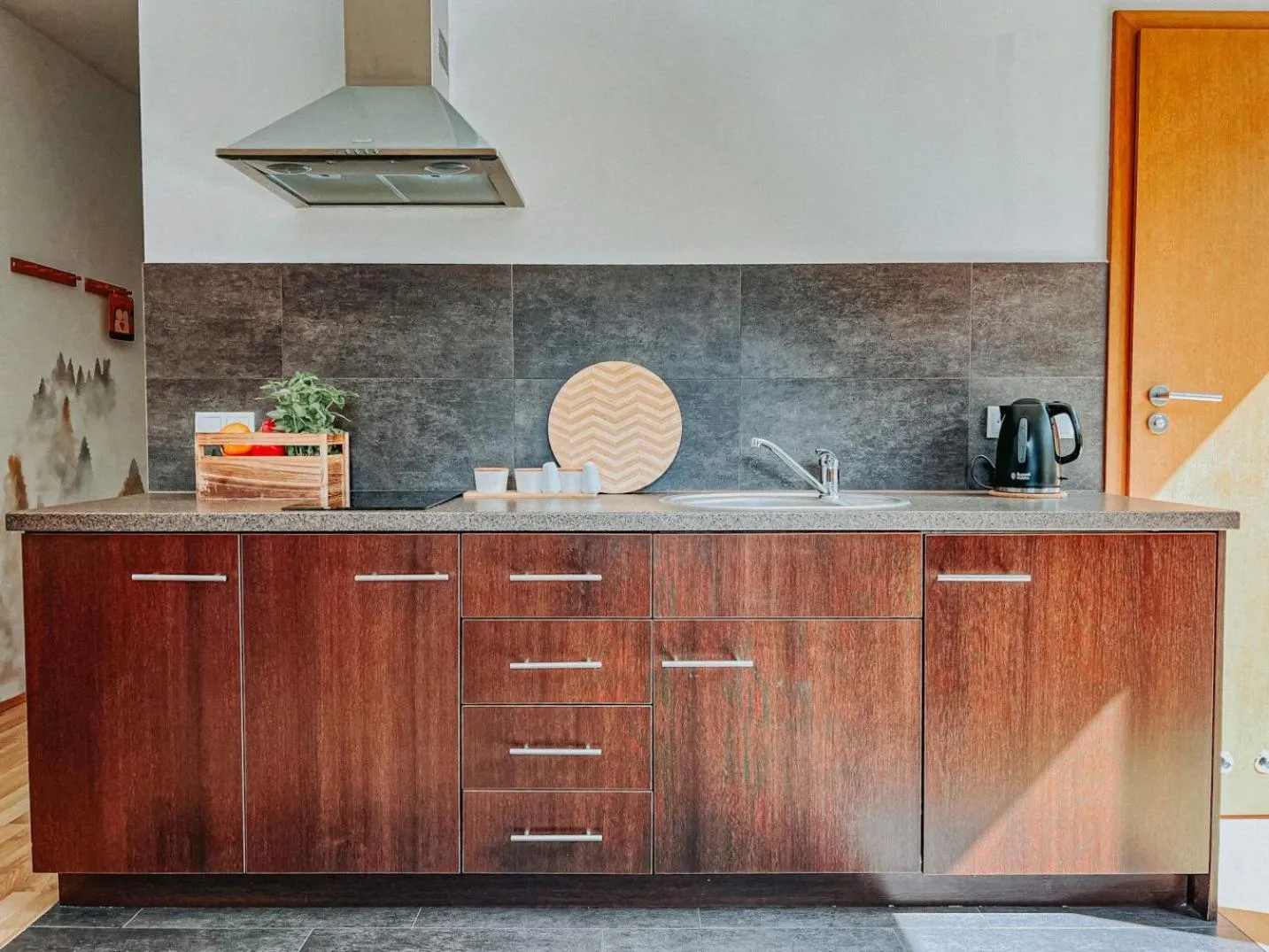 Kitchen or kitchenette in Przystanek Góry