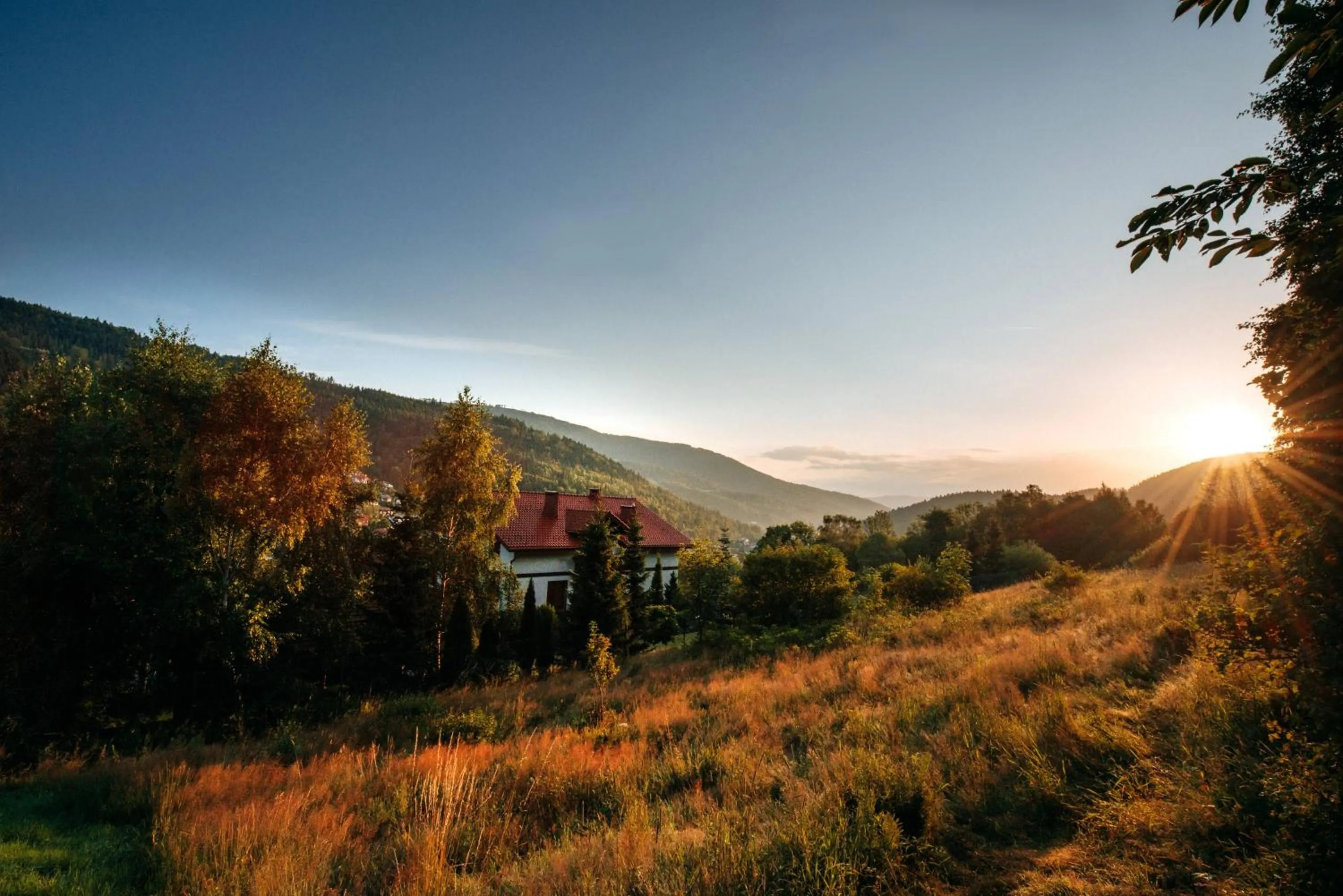 Natural landscape in Przystanek Góry