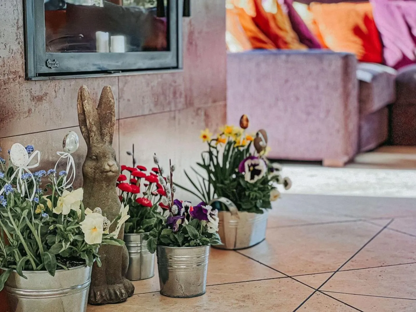 Seating area in Przystanek Góry