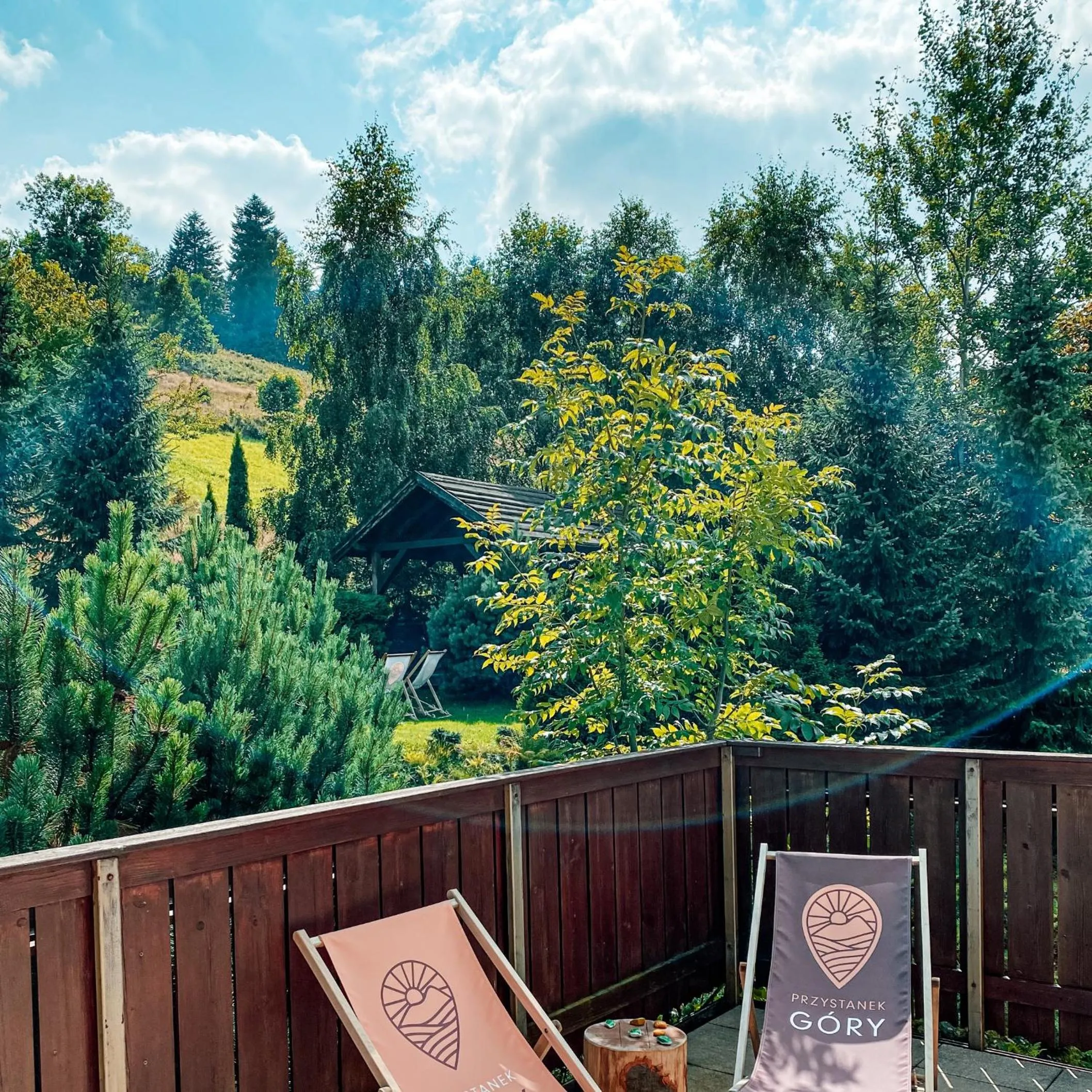 Balcony/Terrace in Przystanek Góry