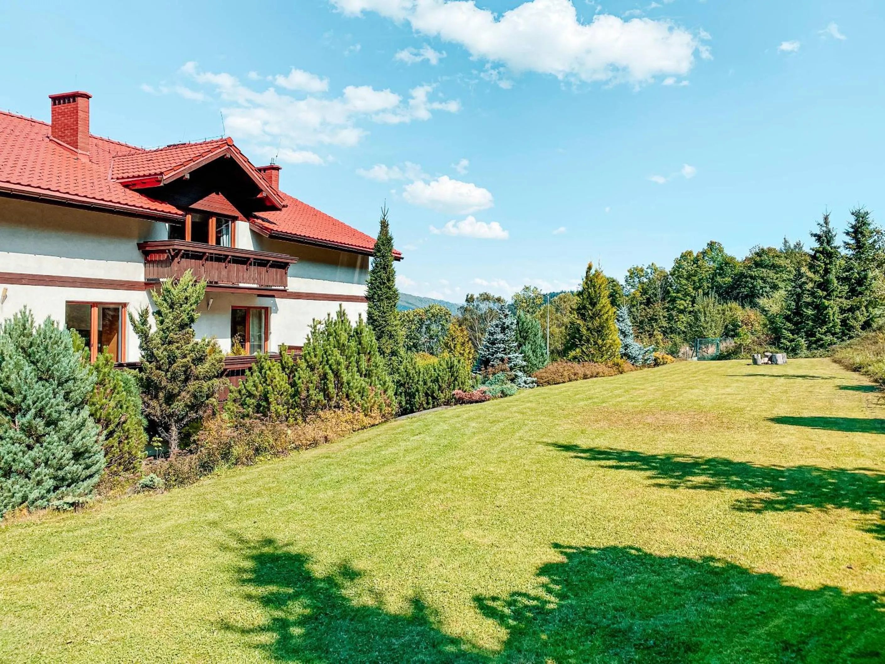 Garden in Przystanek Góry