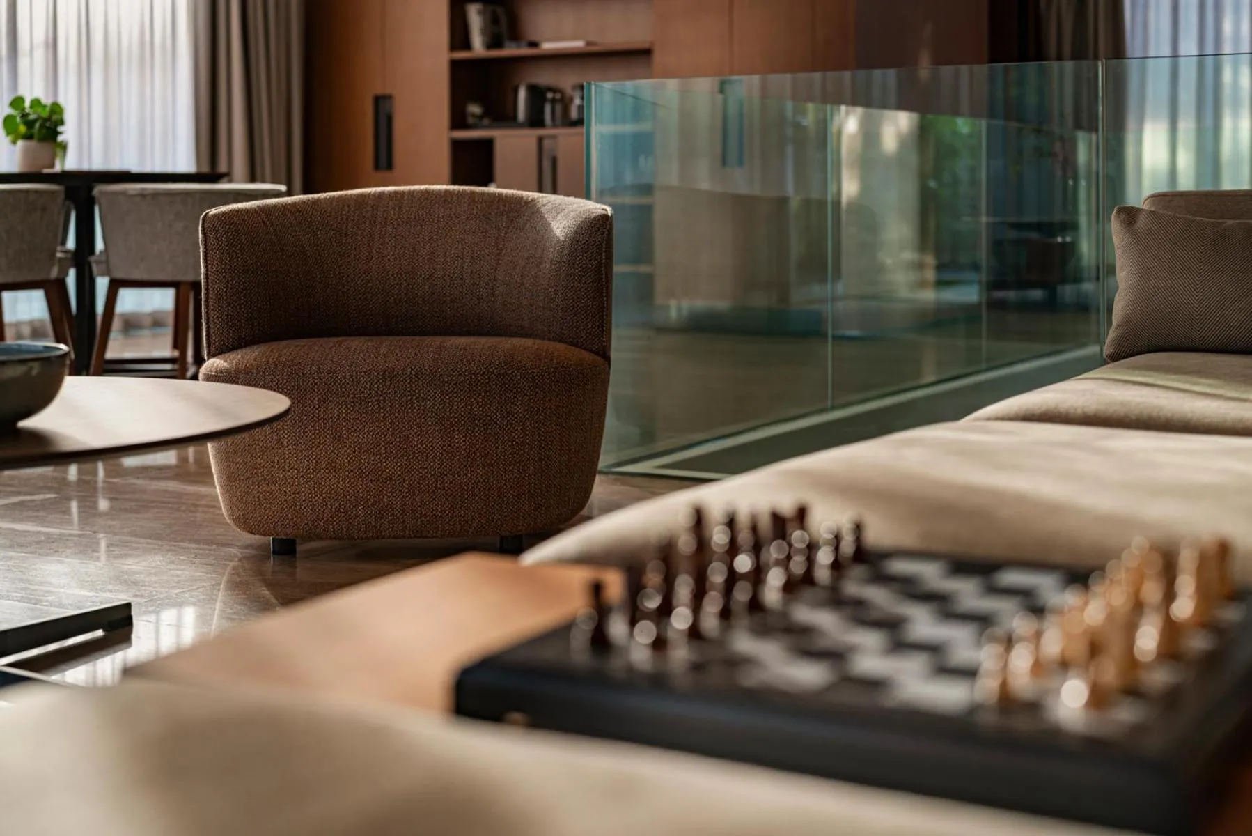 Living room in Vaya Beach Resort