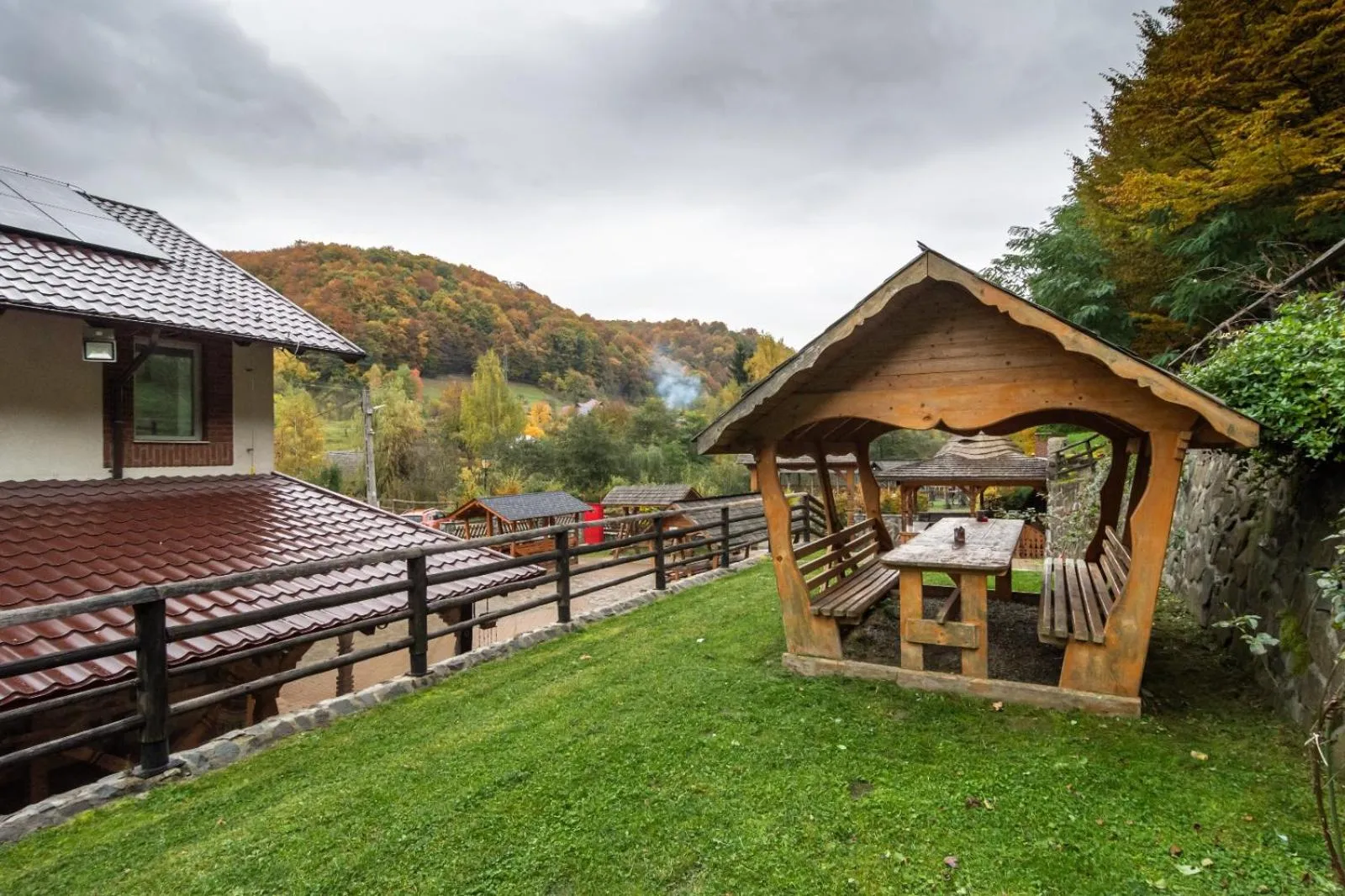 Natural landscape in Pensiunea Popas Pop, Strambu-Baiut, Maramures