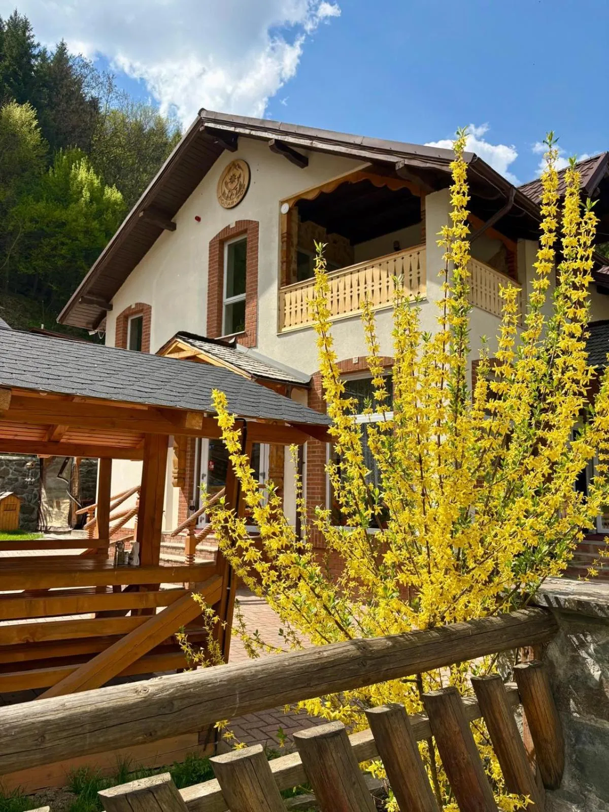 Property building in Pensiunea Popas Pop, Strambu-Baiut, Maramures