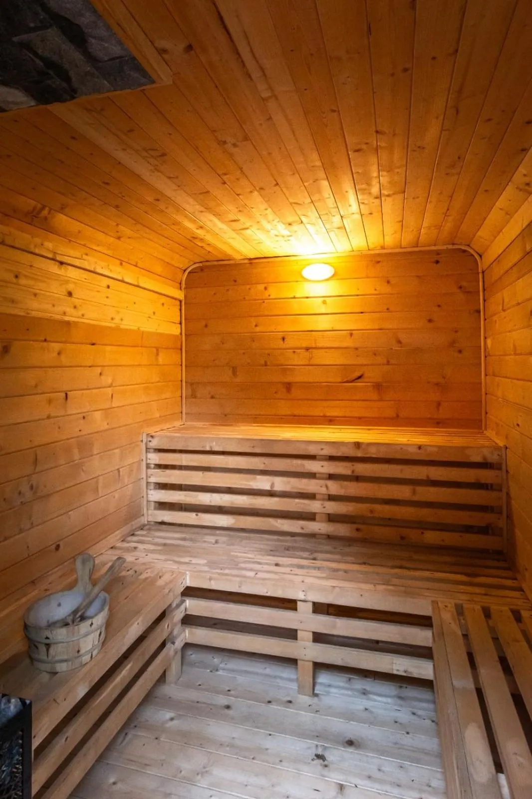 Sauna in Pensiunea Popas Pop, Strambu-Baiut, Maramures
