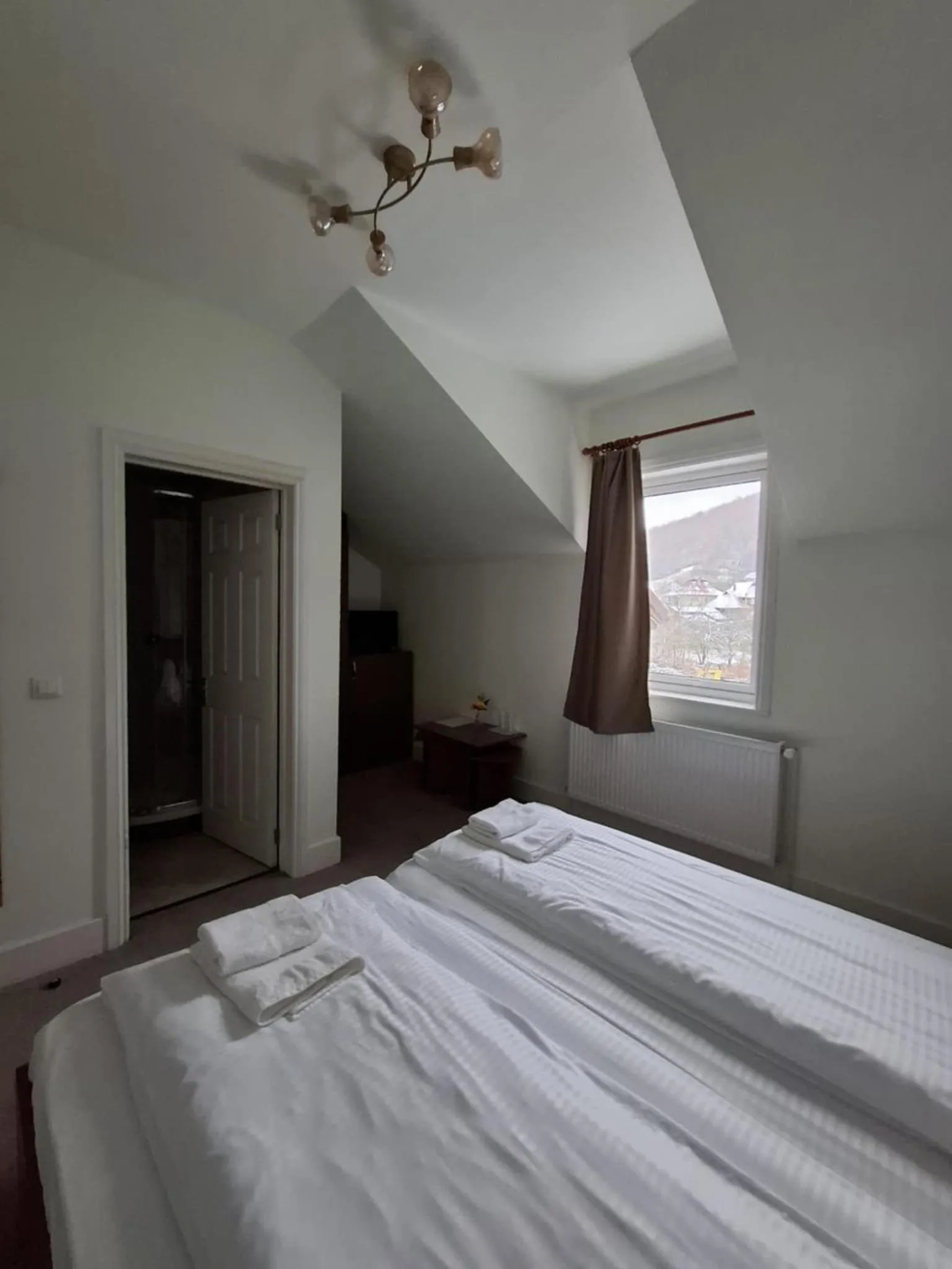 Photo of the whole room, Bed in Pensiunea Popas Pop, Strambu-Baiut, Maramures