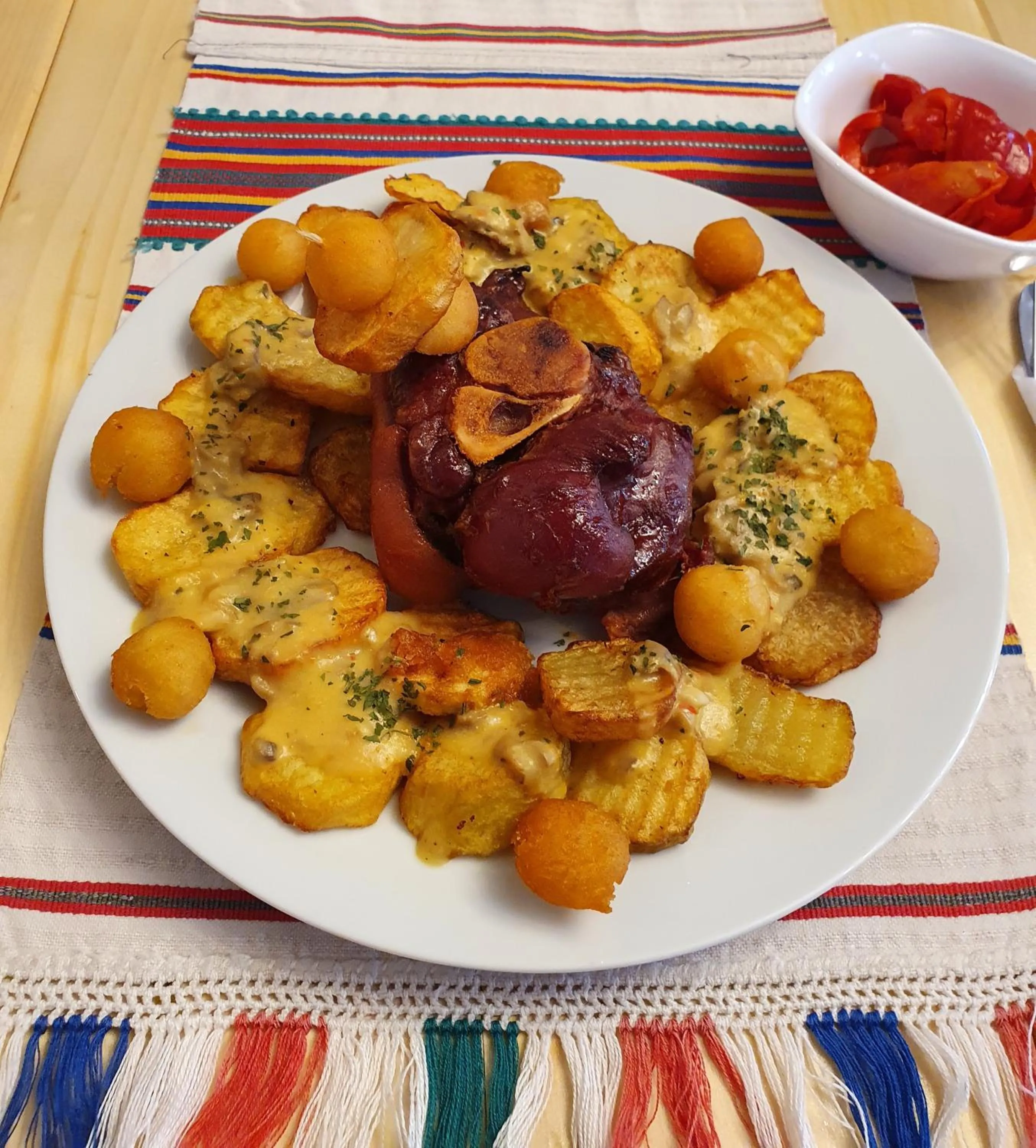 Food in Pensiunea Popas Pop, Strambu-Baiut, Maramures