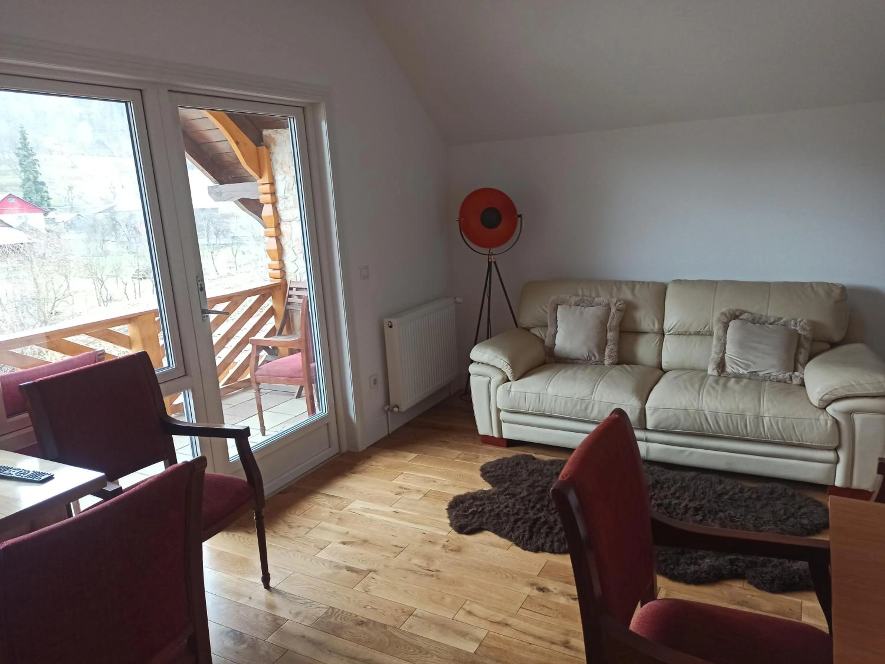 Seating area in Pensiunea Popas Pop, Strambu-Baiut, Maramures