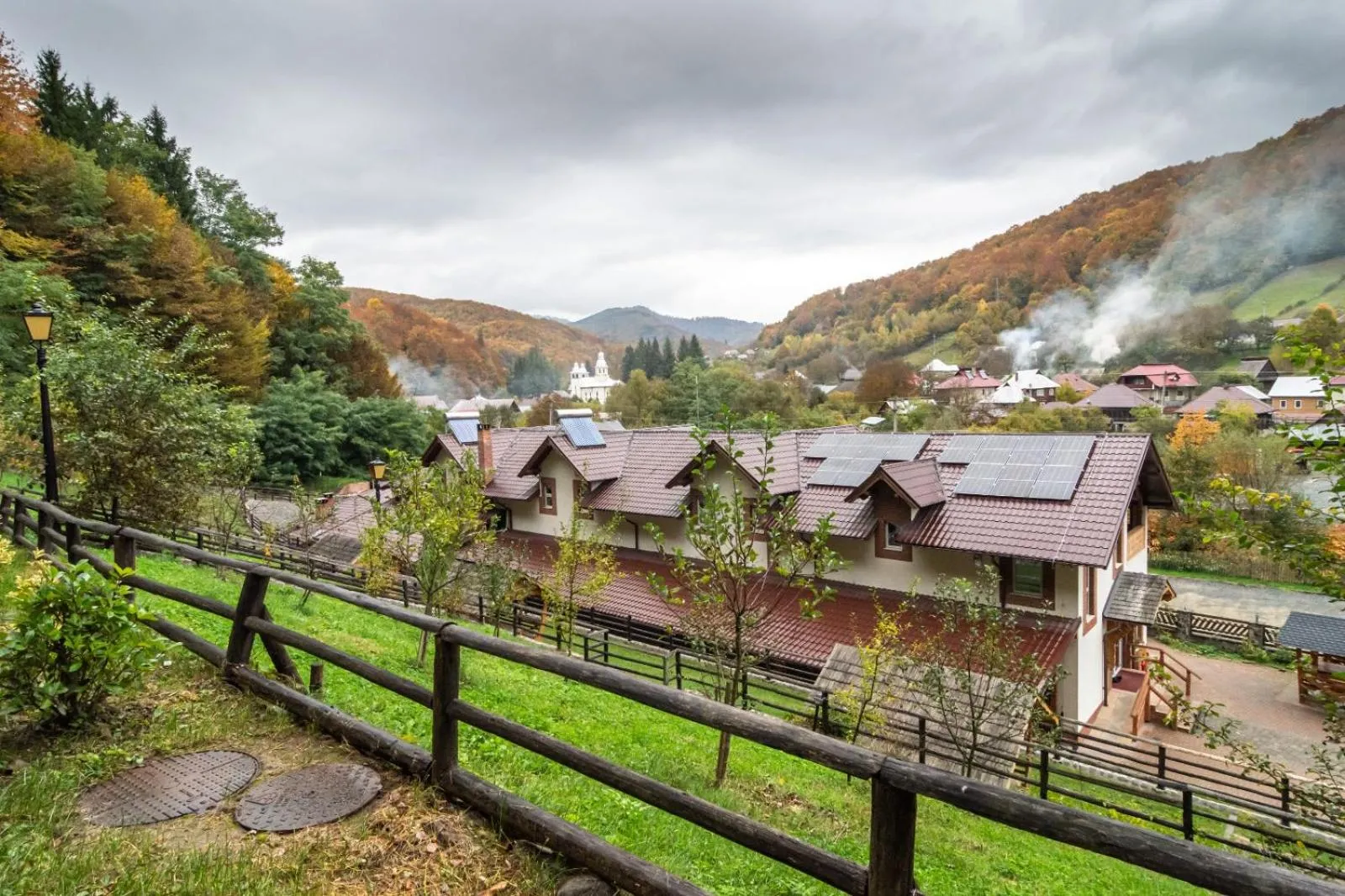 Property building in Pensiunea Popas Pop, Strambu-Baiut, Maramures