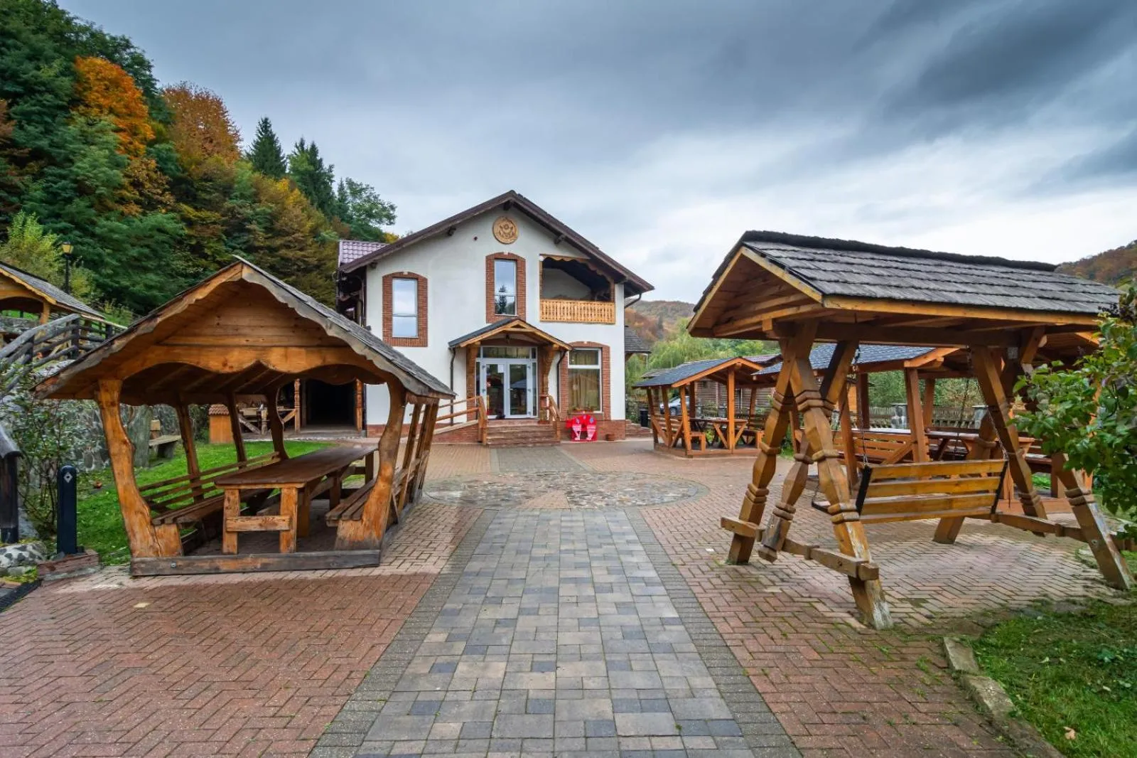Property building in Pensiunea Popas Pop, Strambu-Baiut, Maramures