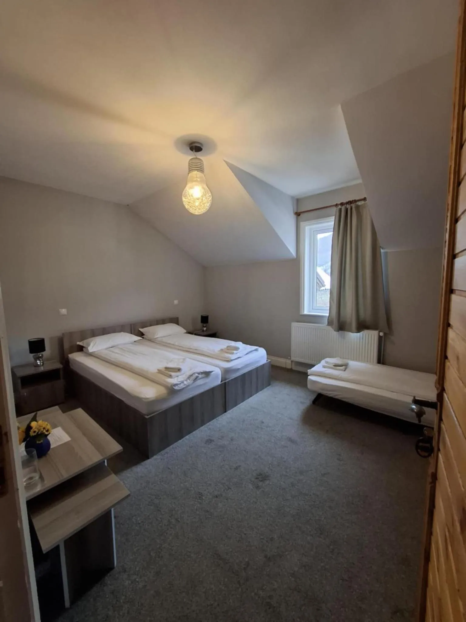 Photo of the whole room, Bed in Pensiunea Popas Pop, Strambu-Baiut, Maramures