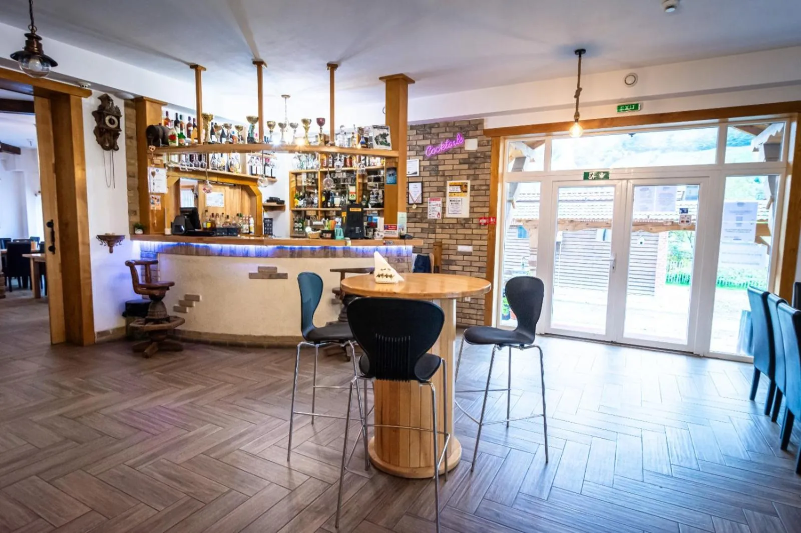 Lounge or bar in Pensiunea Popas Pop, Strambu-Baiut, Maramures