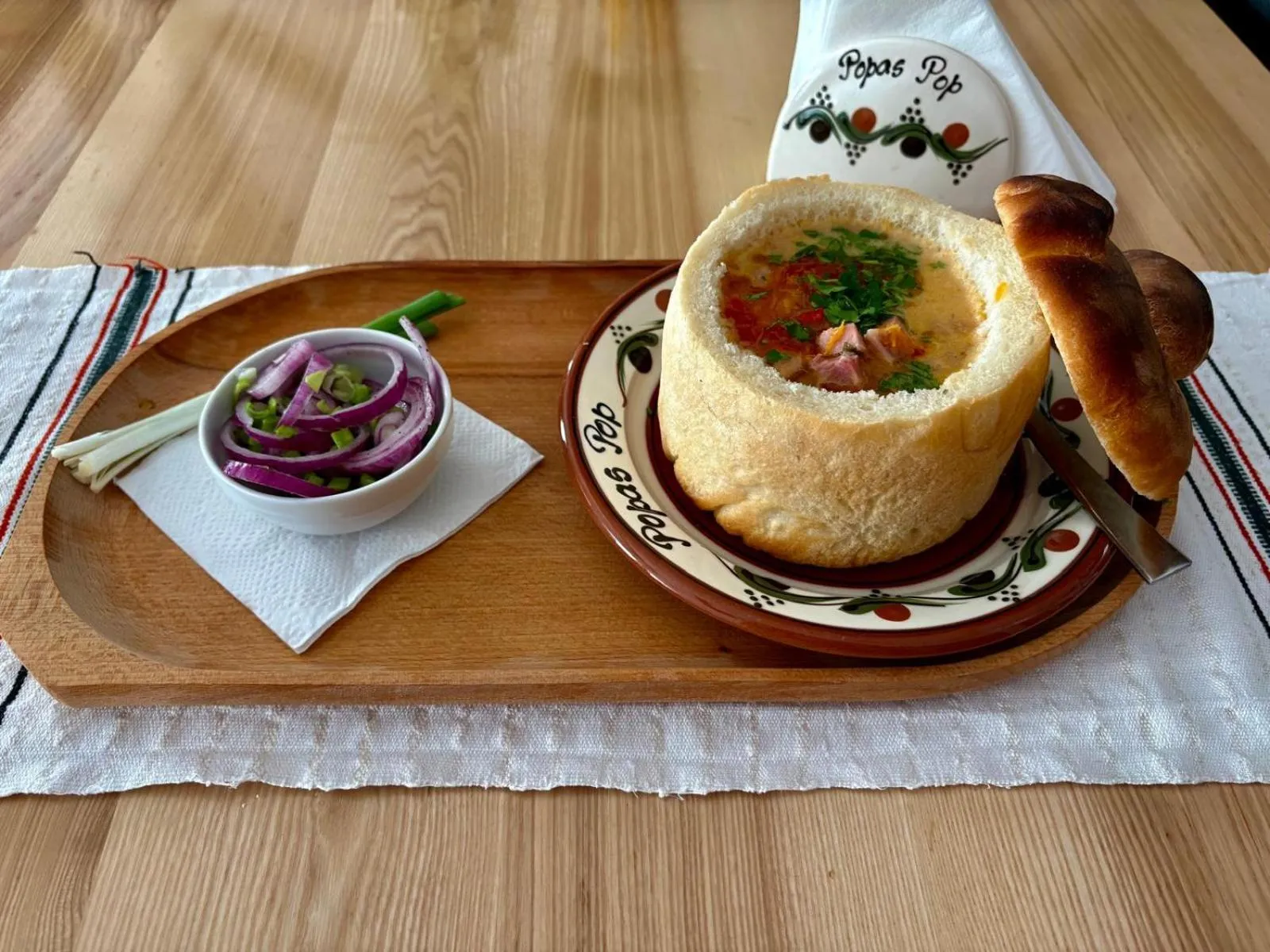 Food in Pensiunea Popas Pop, Strambu-Baiut, Maramures