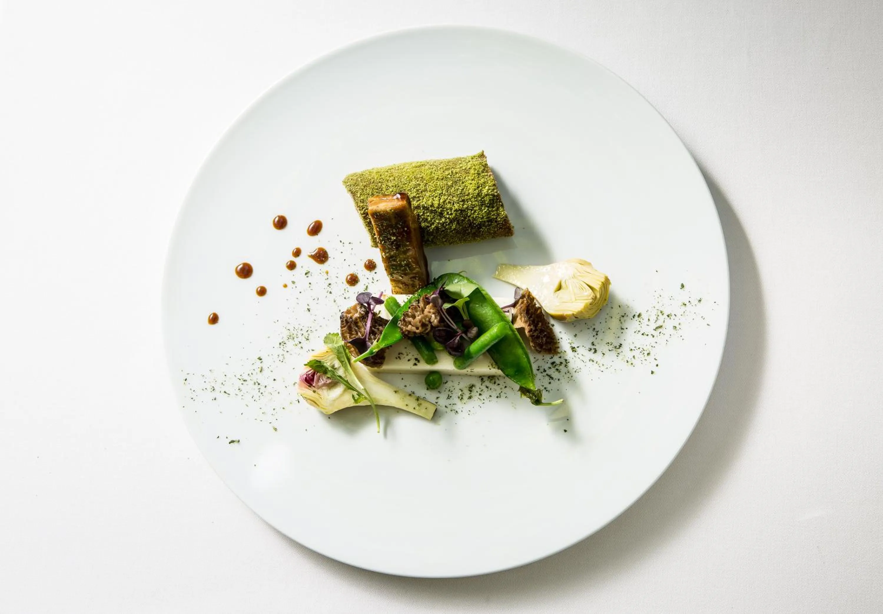 Food close-up in La Maison d'Uzès Relais & Châteaux