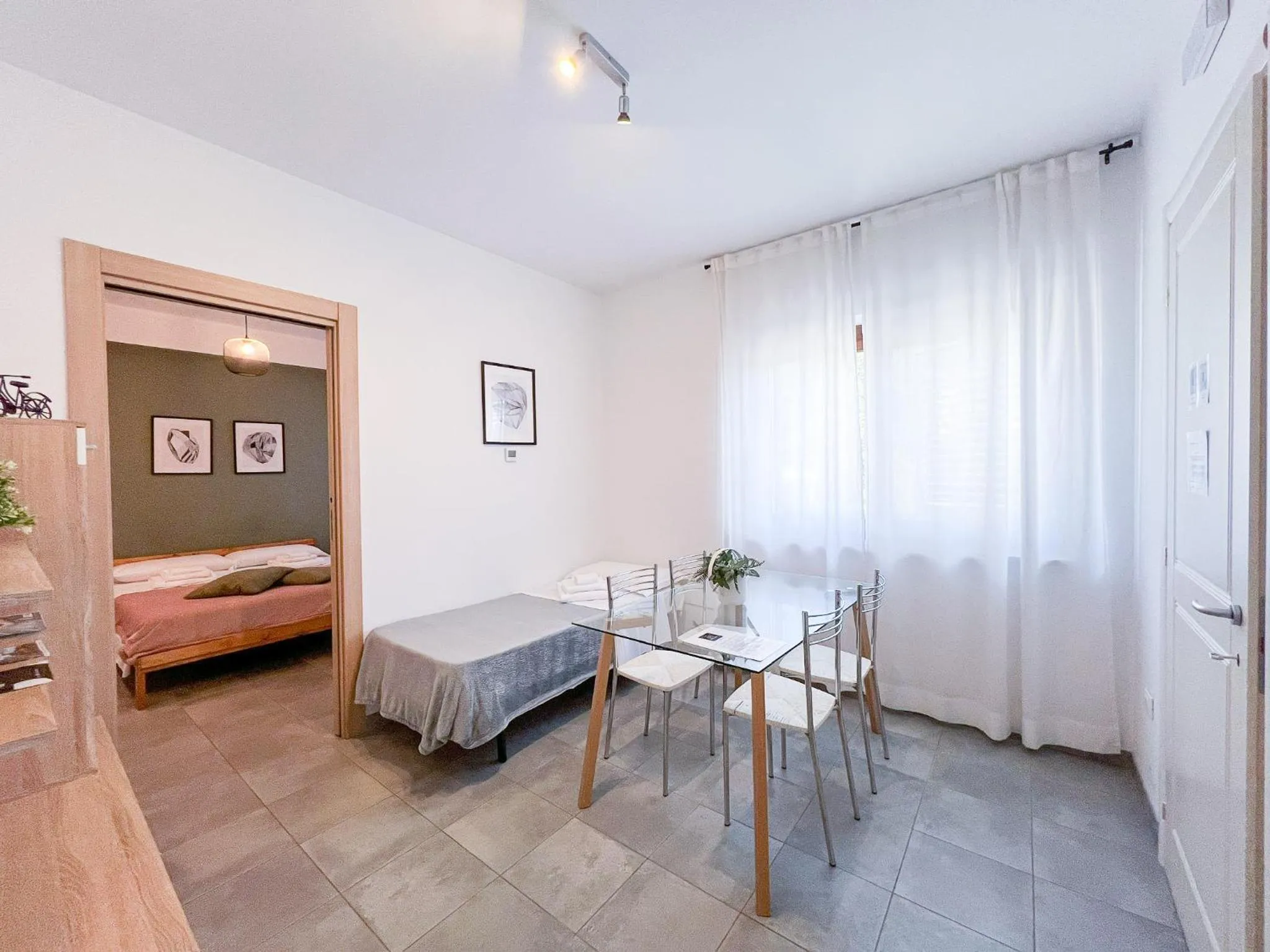 Bed in Wolf House BnB