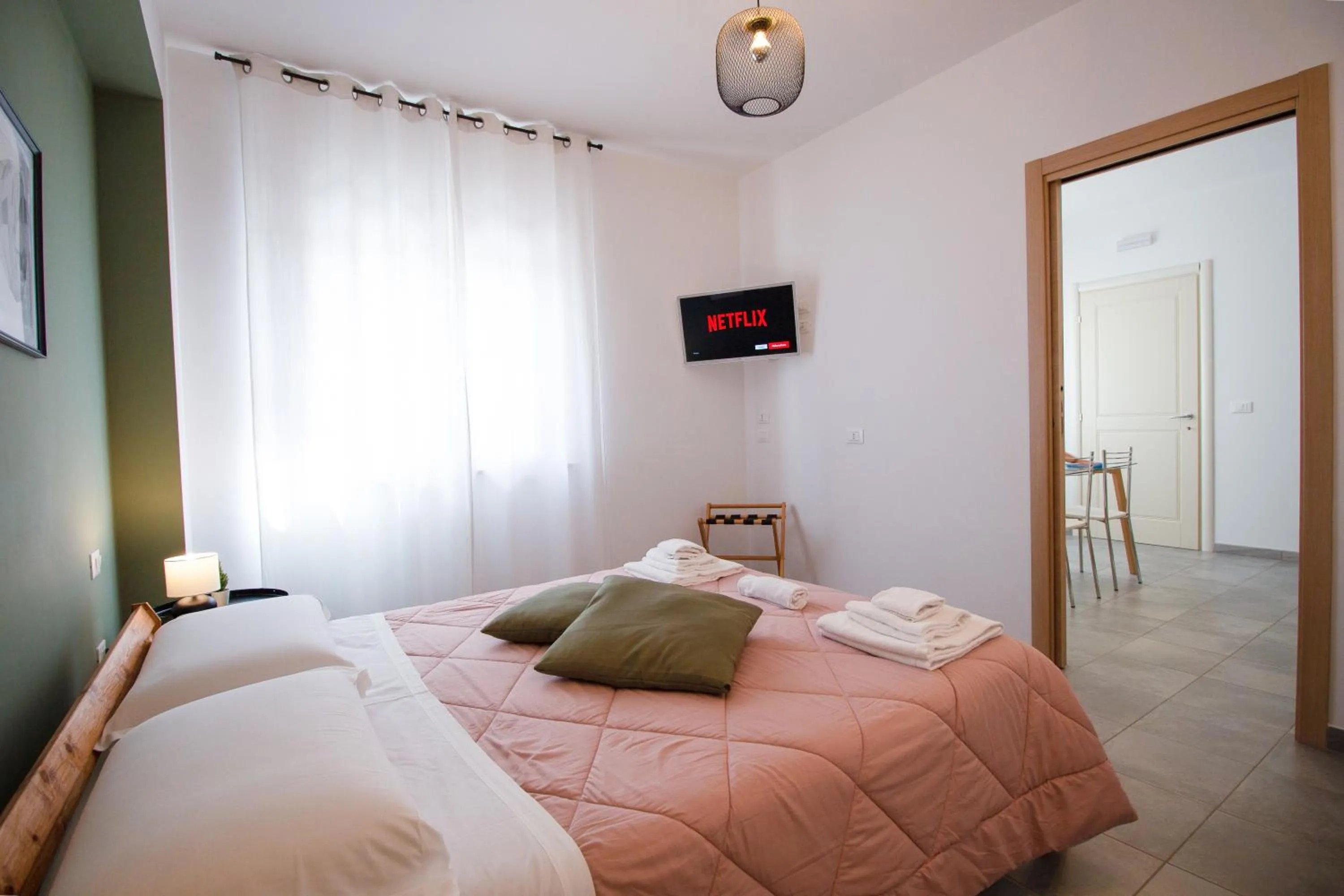 Bed in Wolf House BnB