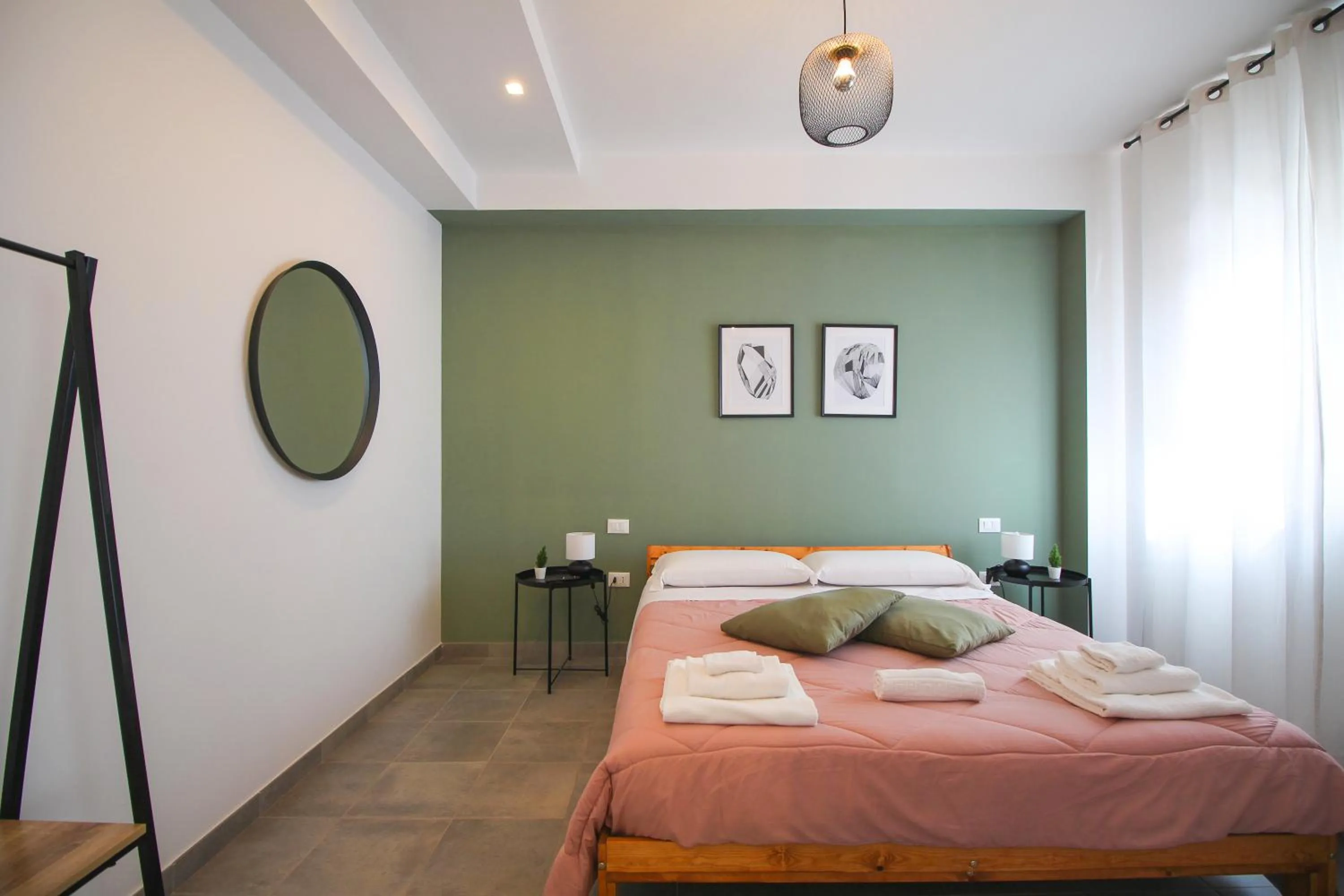 Bed in Wolf House BnB