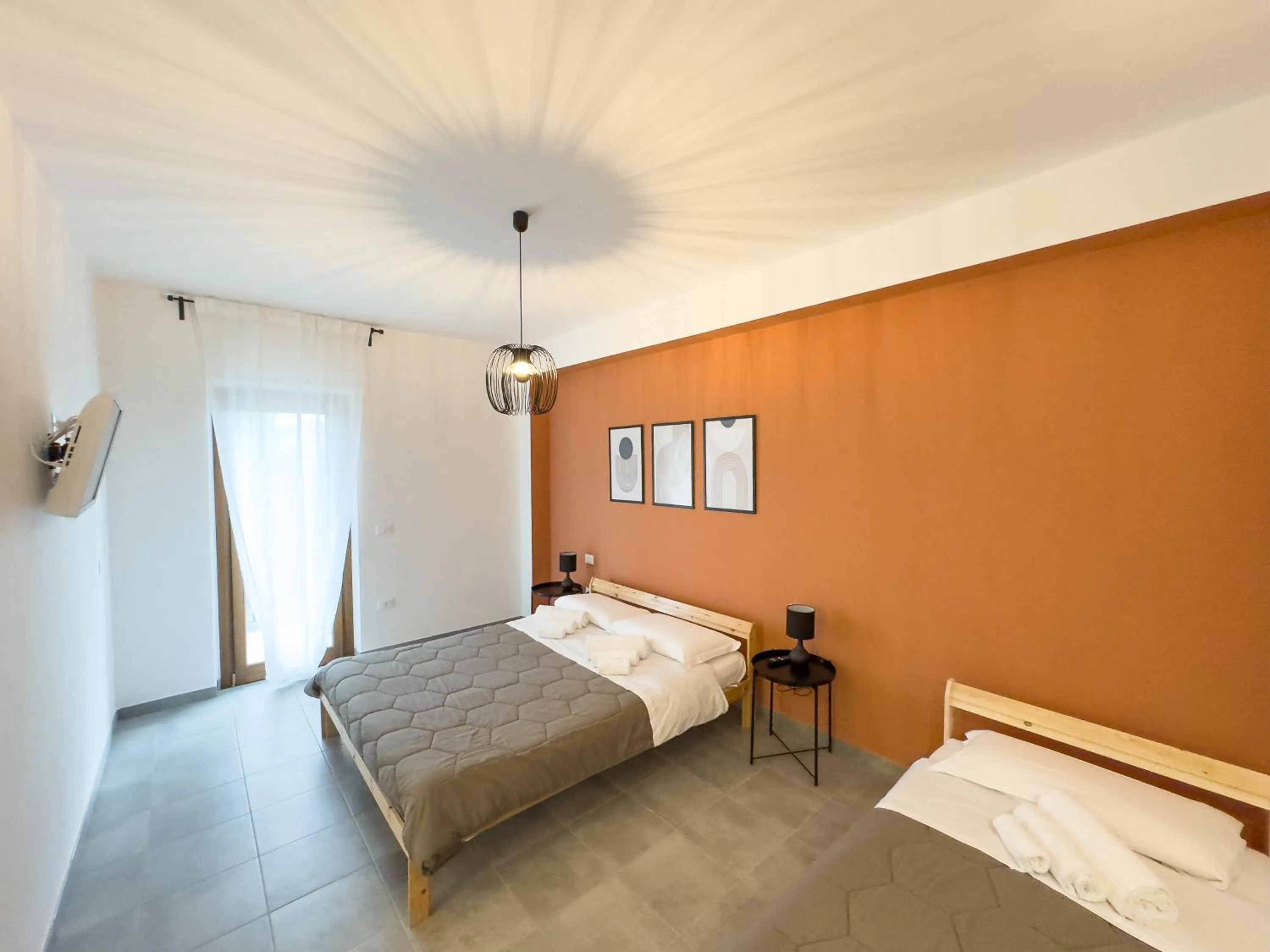 Bed in Wolf House BnB