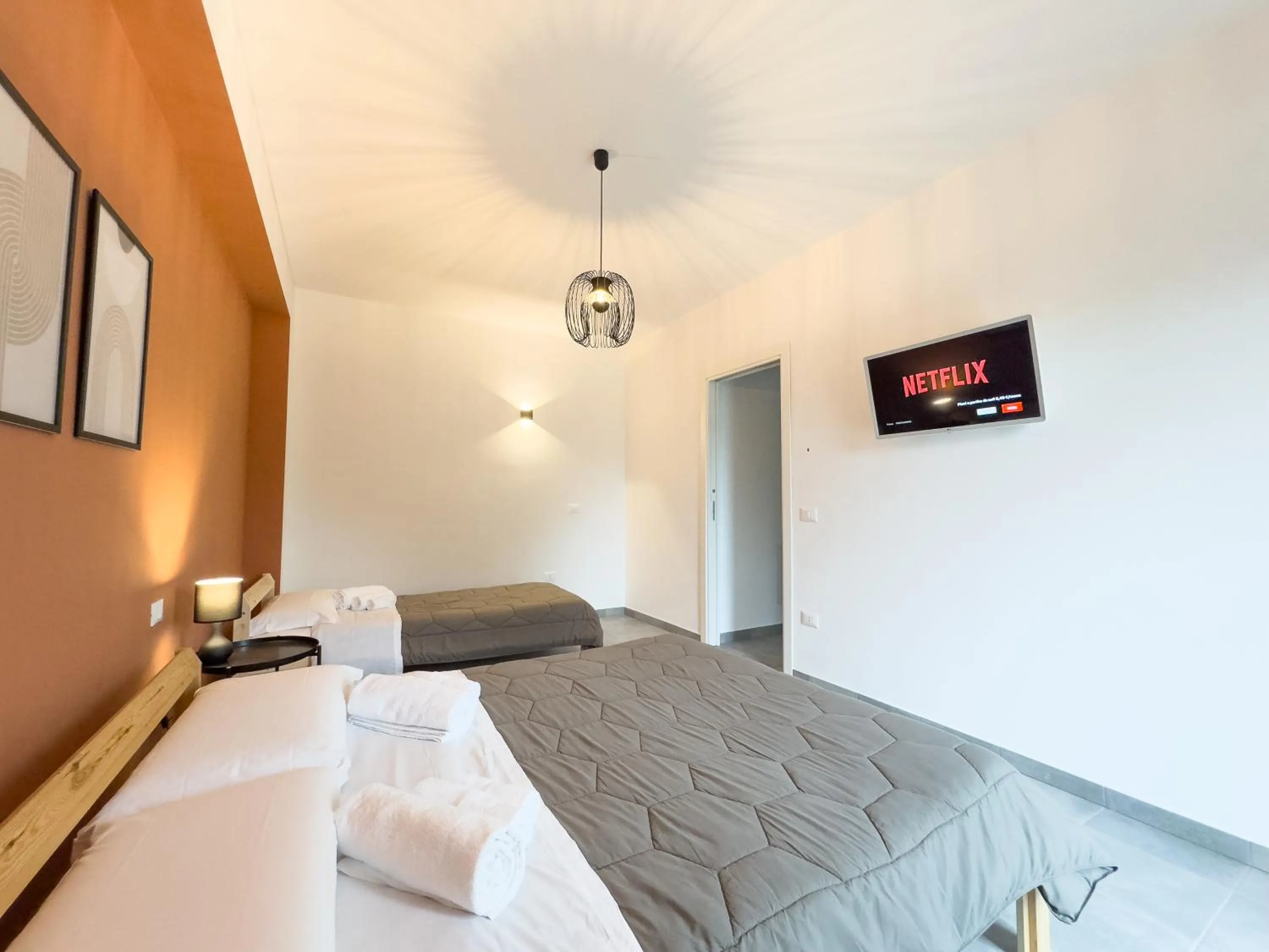 Bed in Wolf House BnB