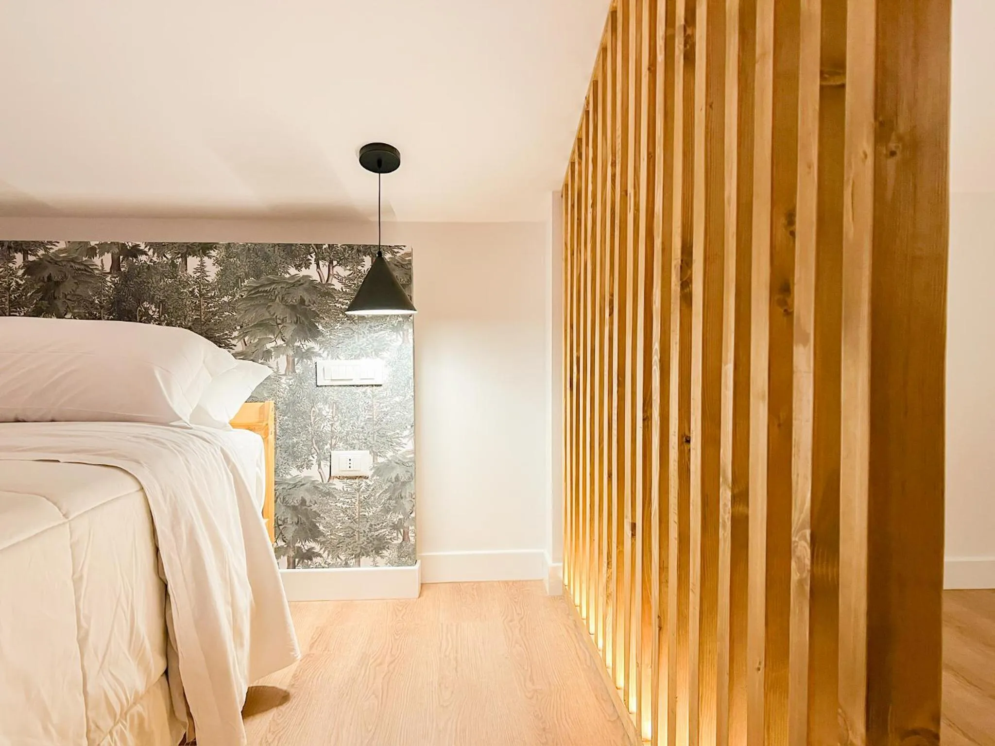 Bed in Wolf House BnB