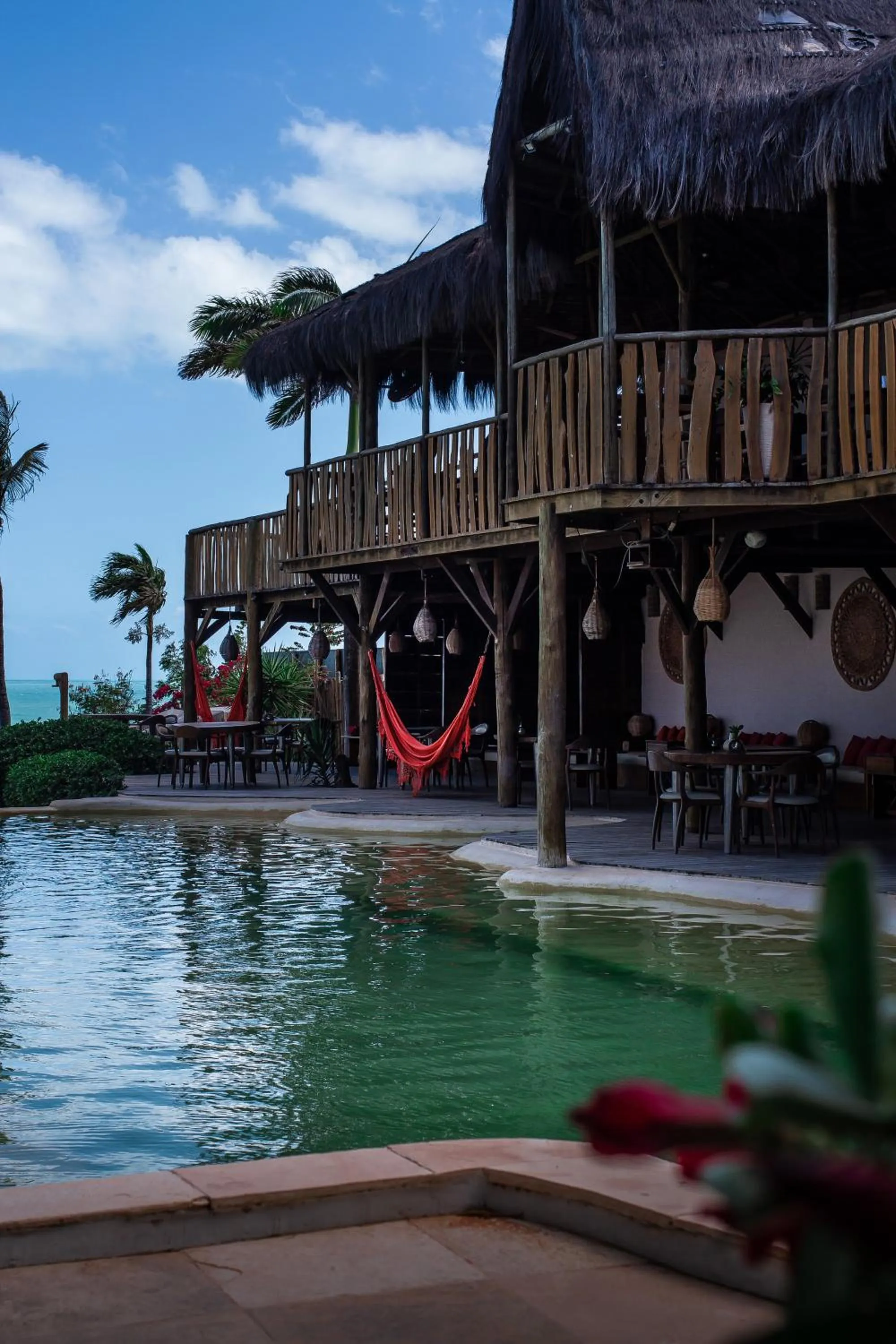 Swimming pool in Hurricane Jeri