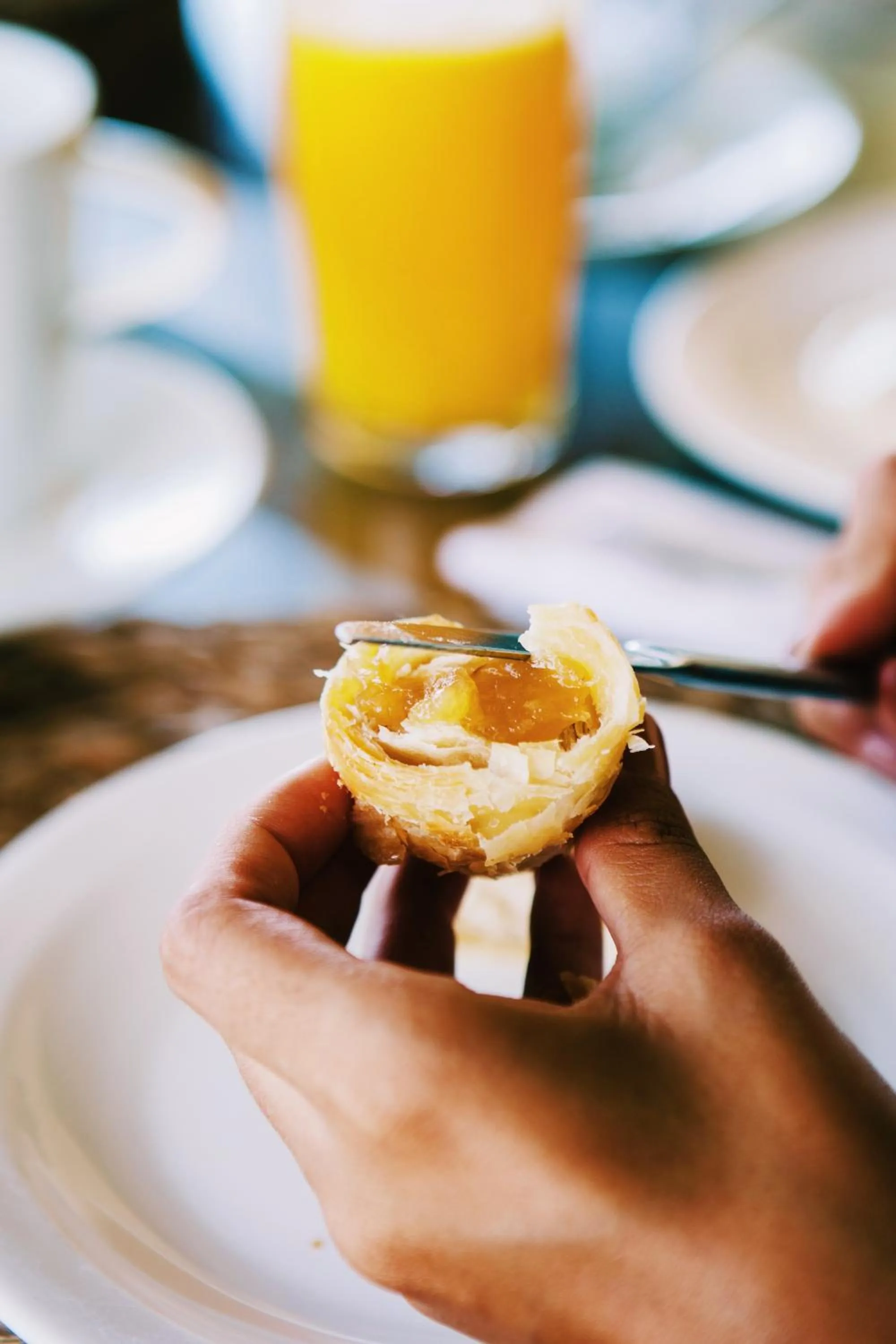 Breakfast in Hurricane Jeri